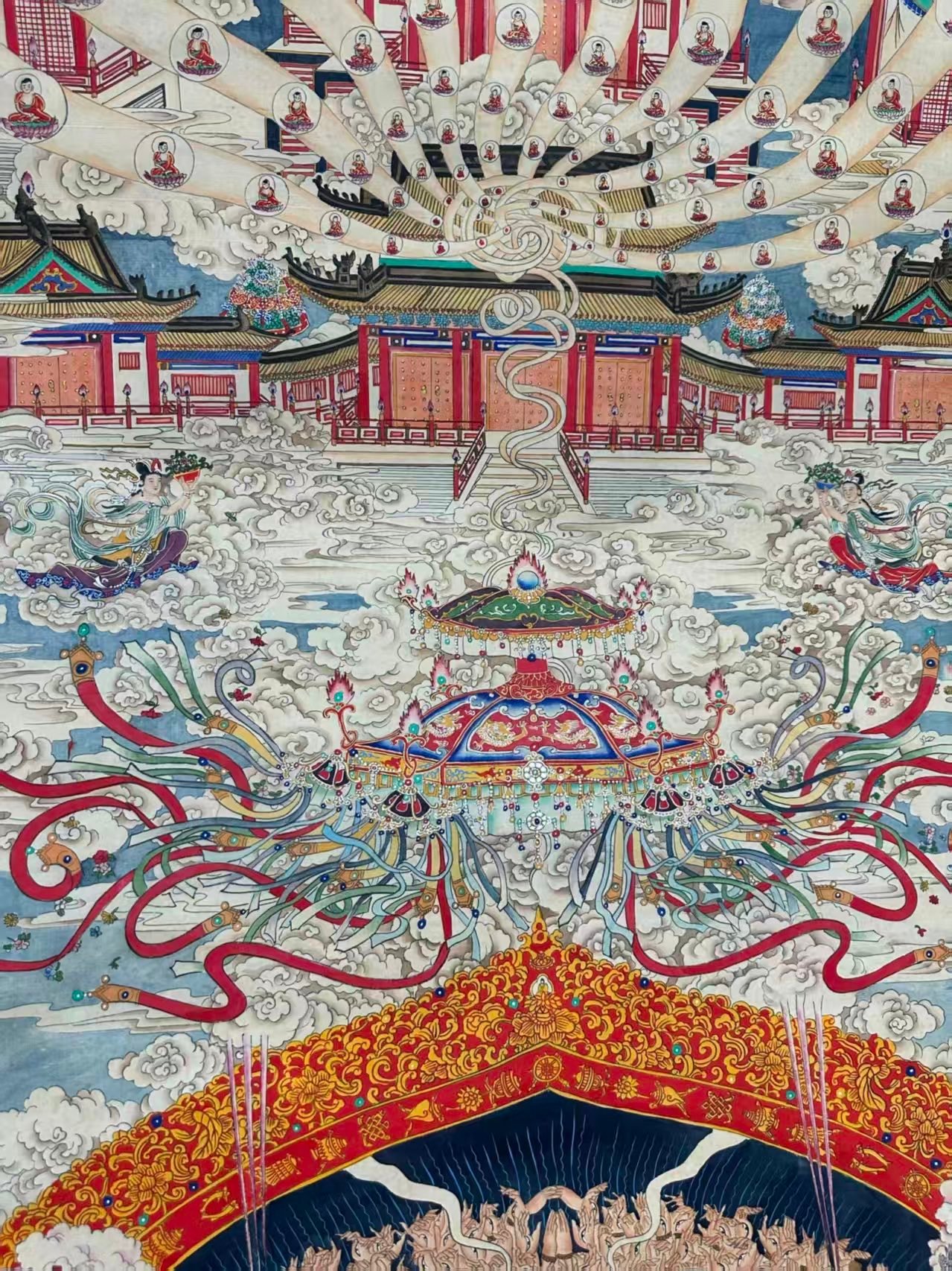 Chinese scroll painting Ding Yunpeng