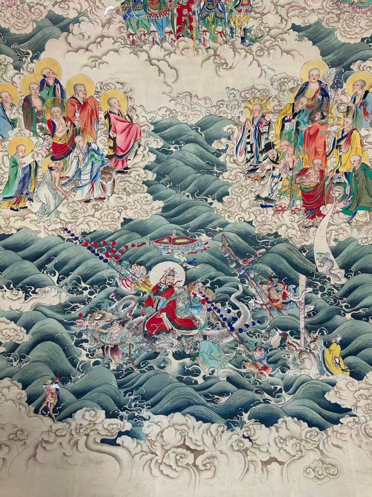 Chinese scroll painting Ding Yunpeng