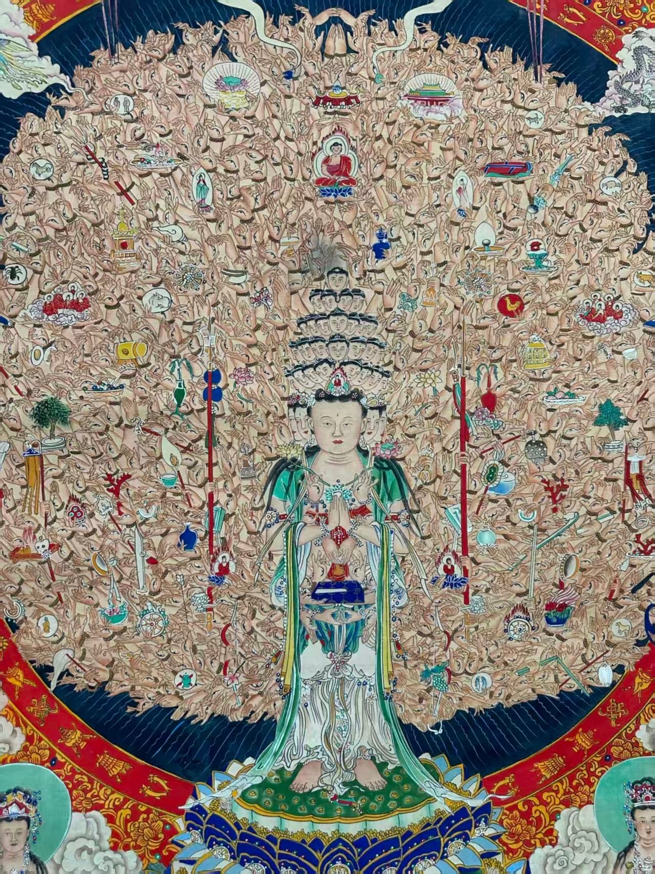 Chinese scroll painting Ding Yunpeng
