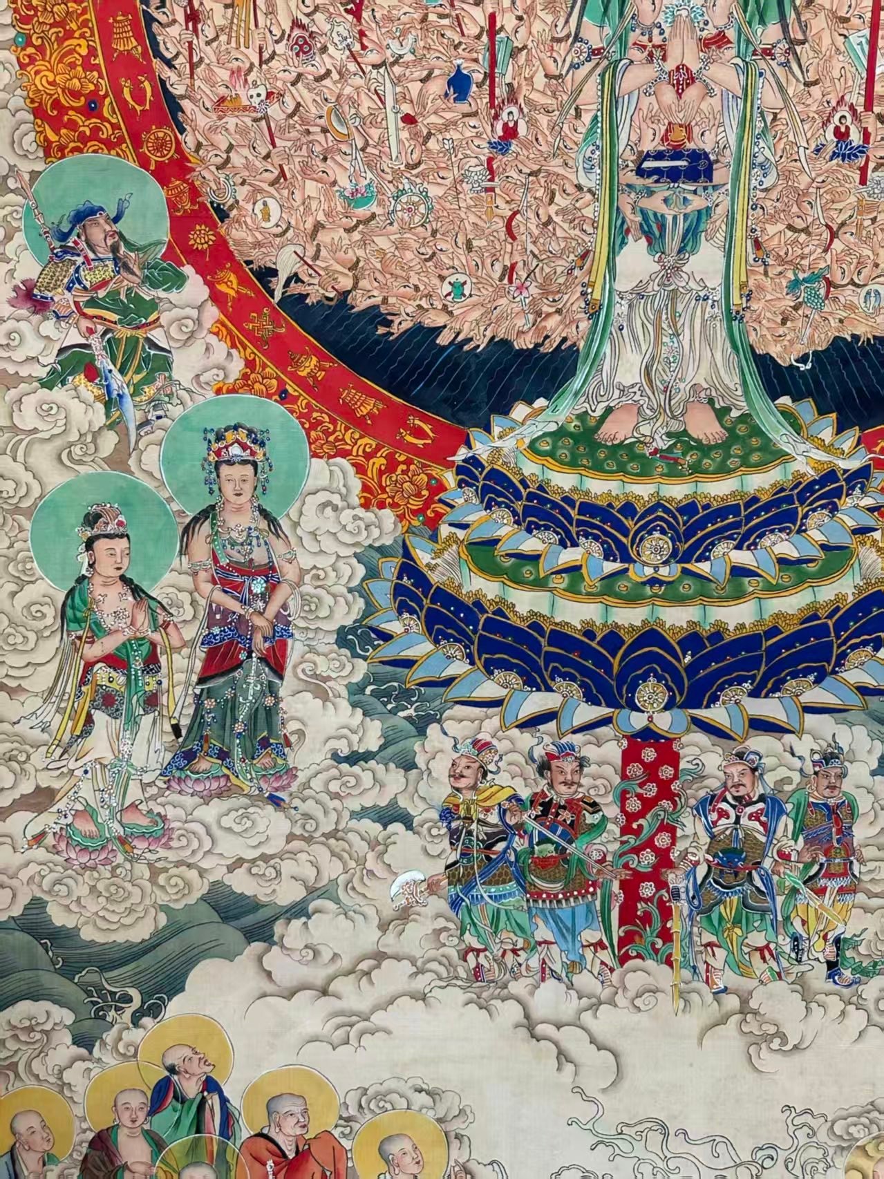 Chinese scroll painting Ding Yunpeng