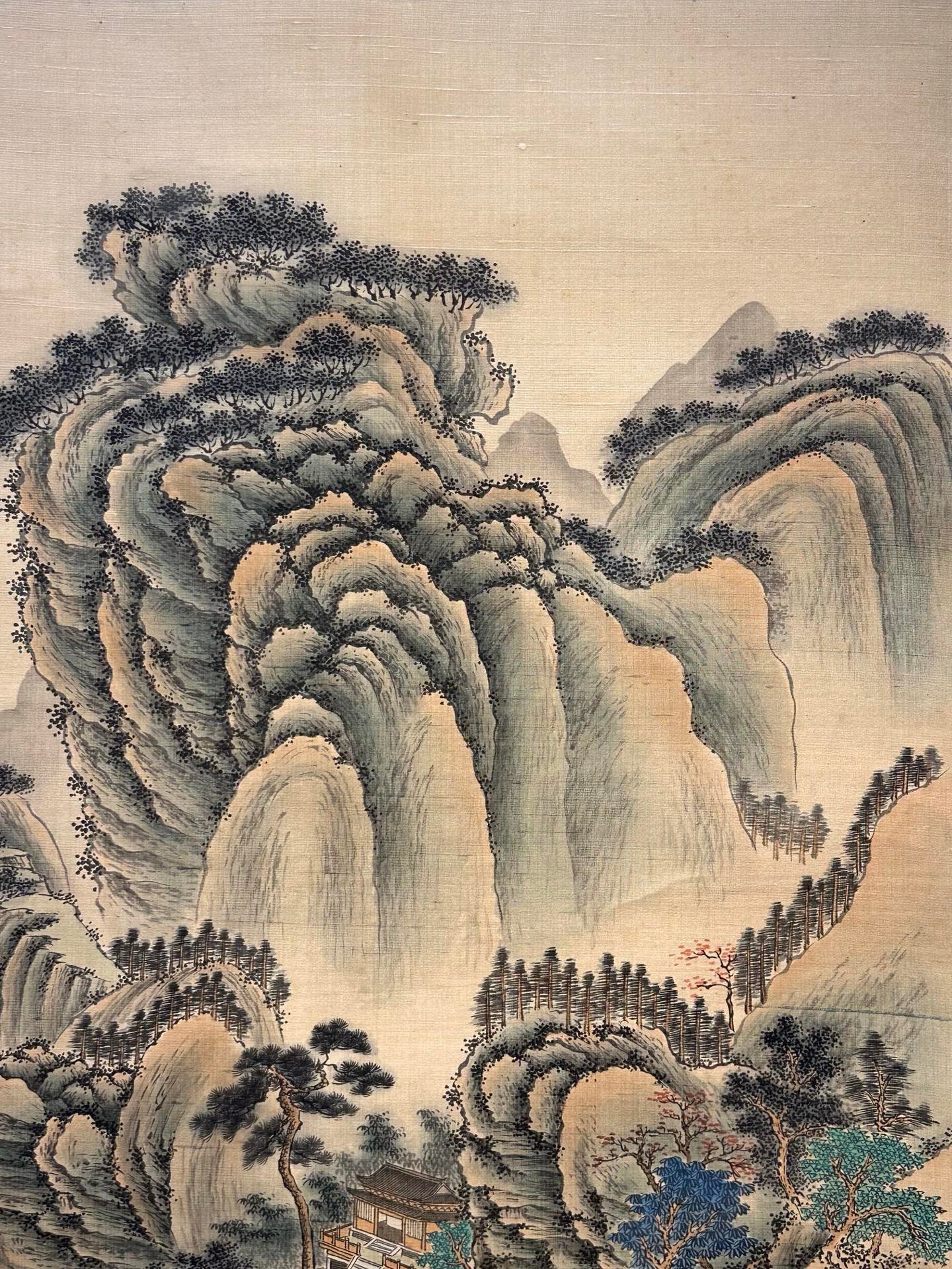 Chinese scroll painting Zhang Daqian