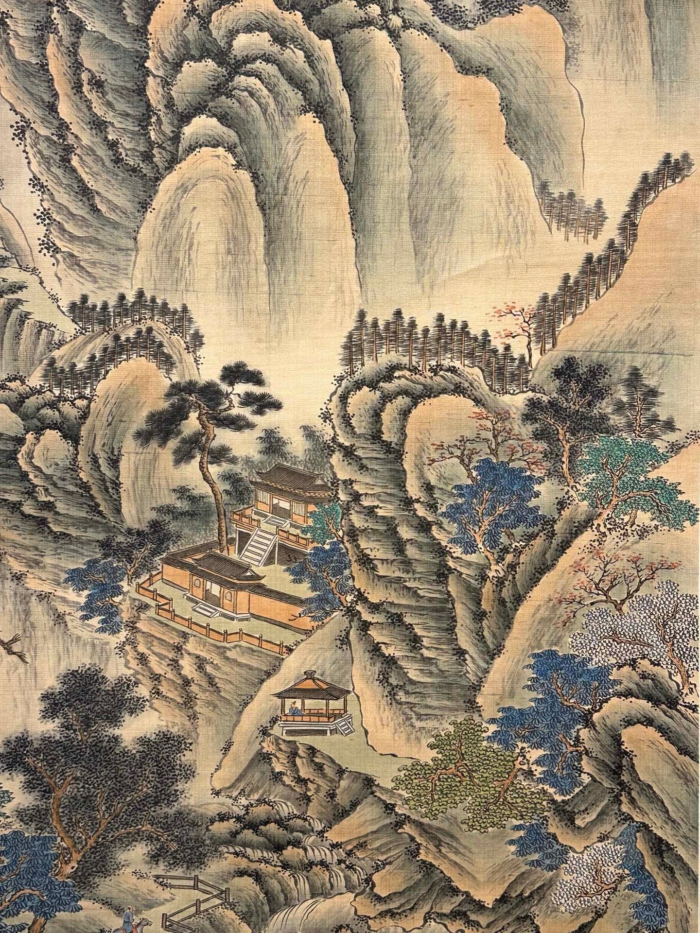 Chinese scroll painting Zhang Daqian