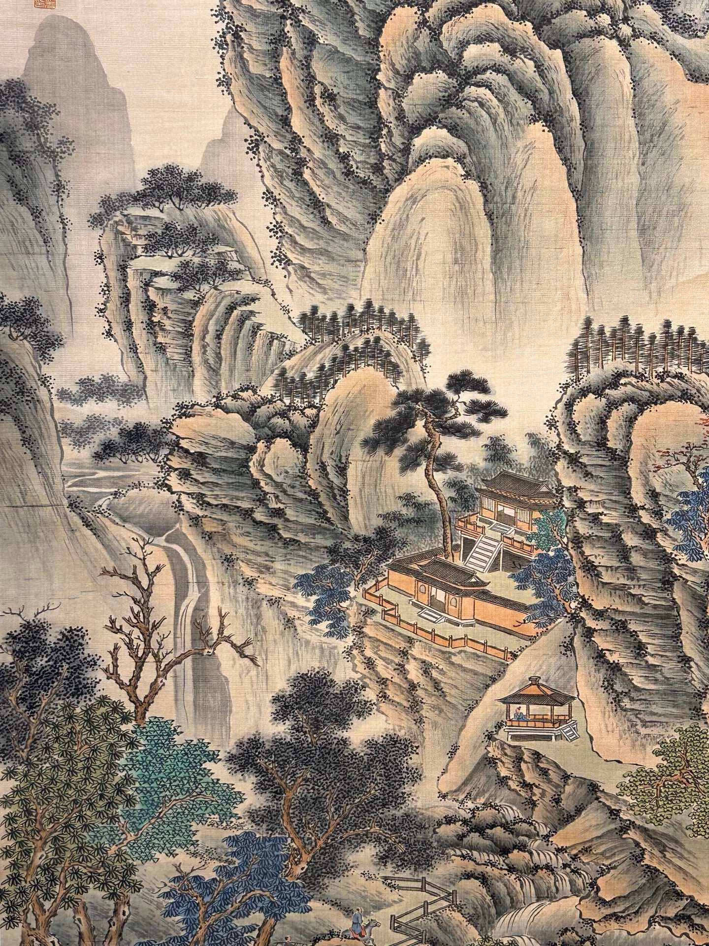 Chinese scroll painting Zhang Daqian
