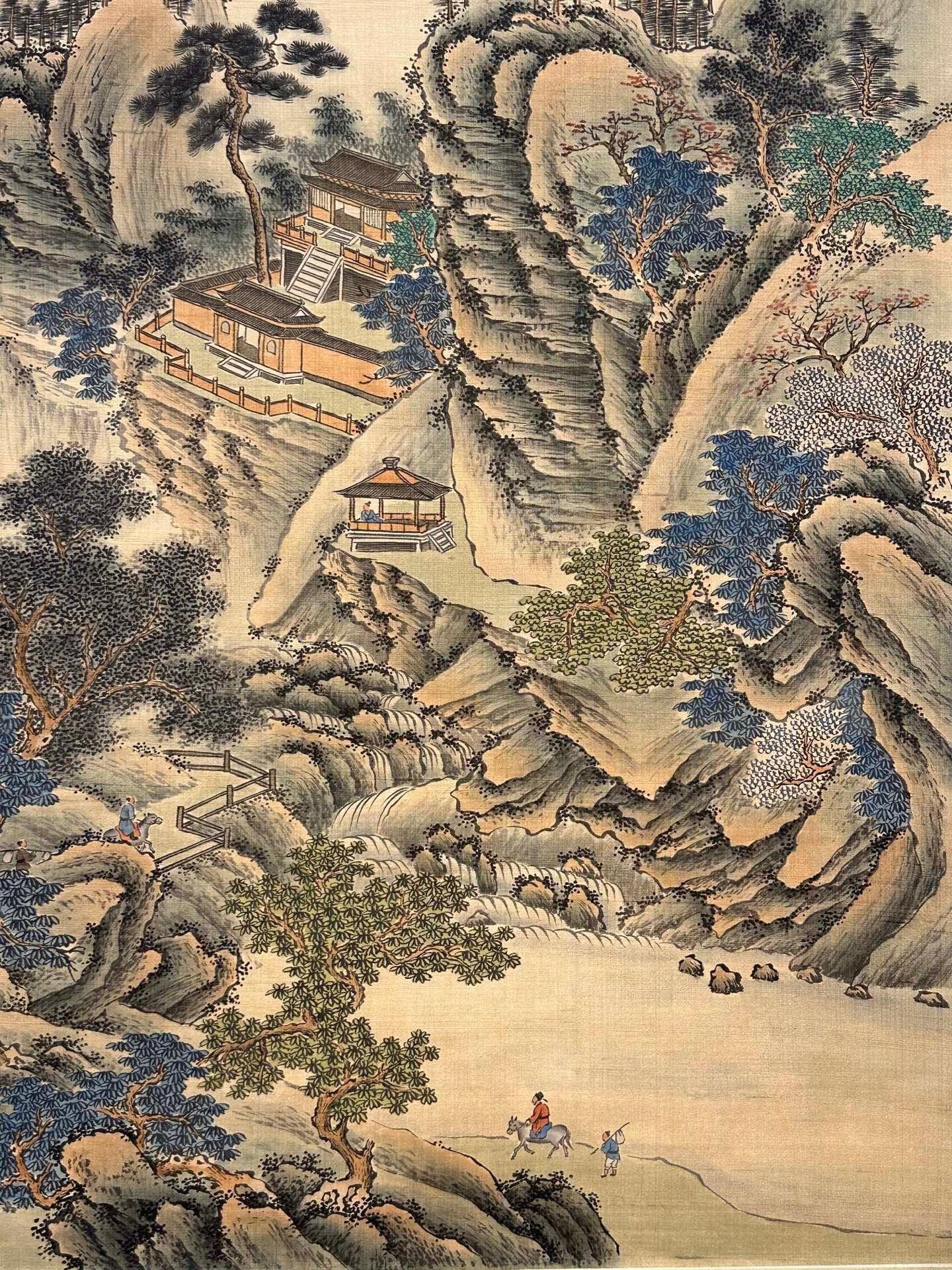 Chinese scroll painting Zhang Daqian