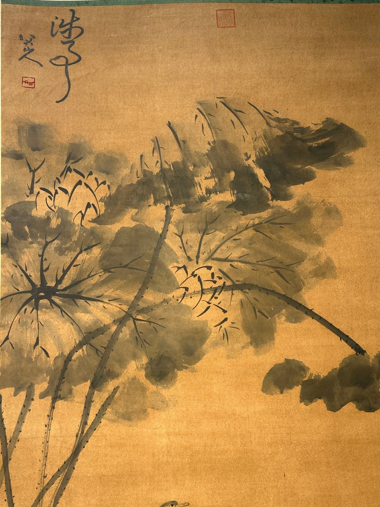 Chinese scroll painting Ba Da Shan Ren