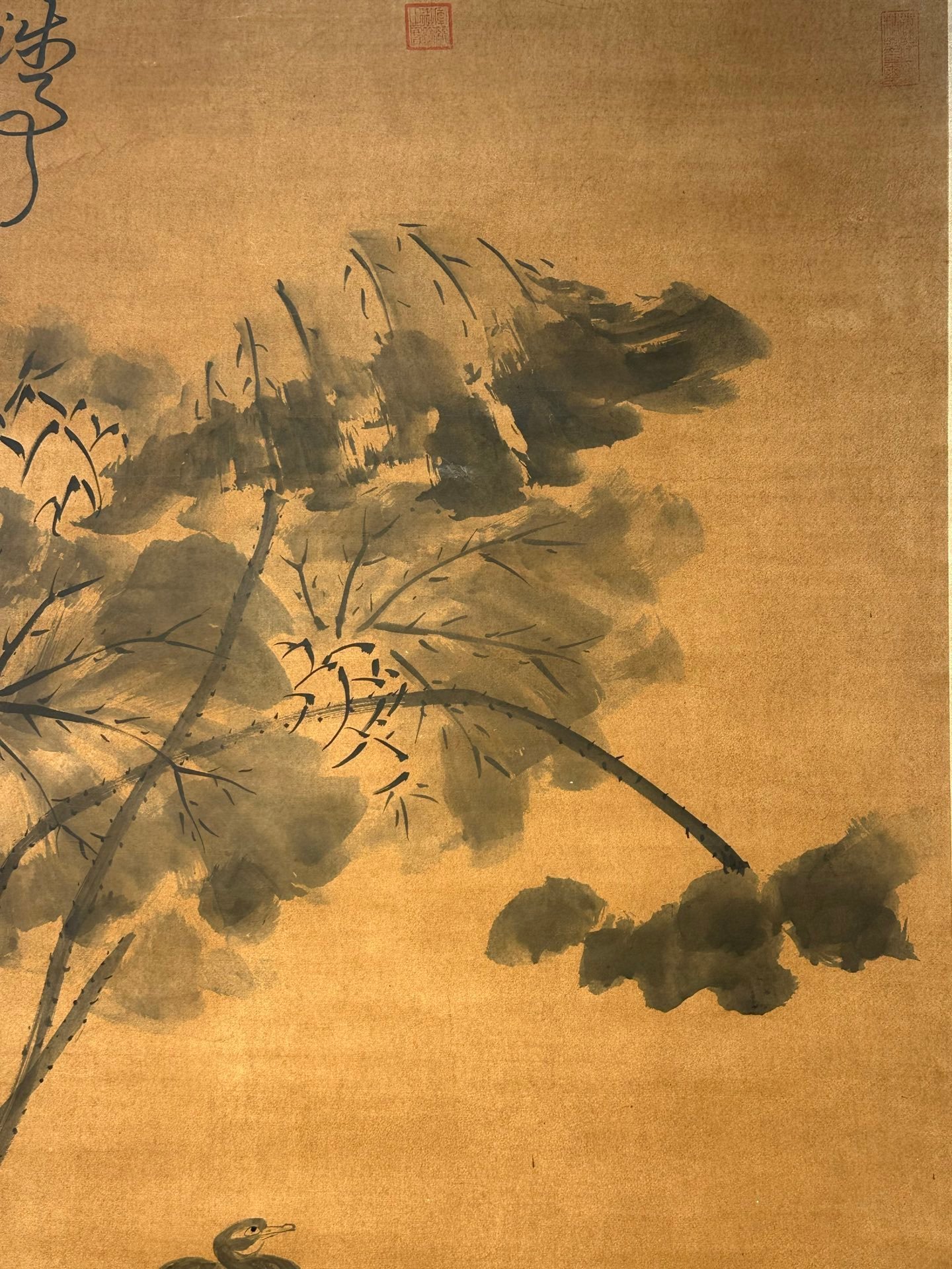 Chinese scroll painting Ba Da Shan Ren