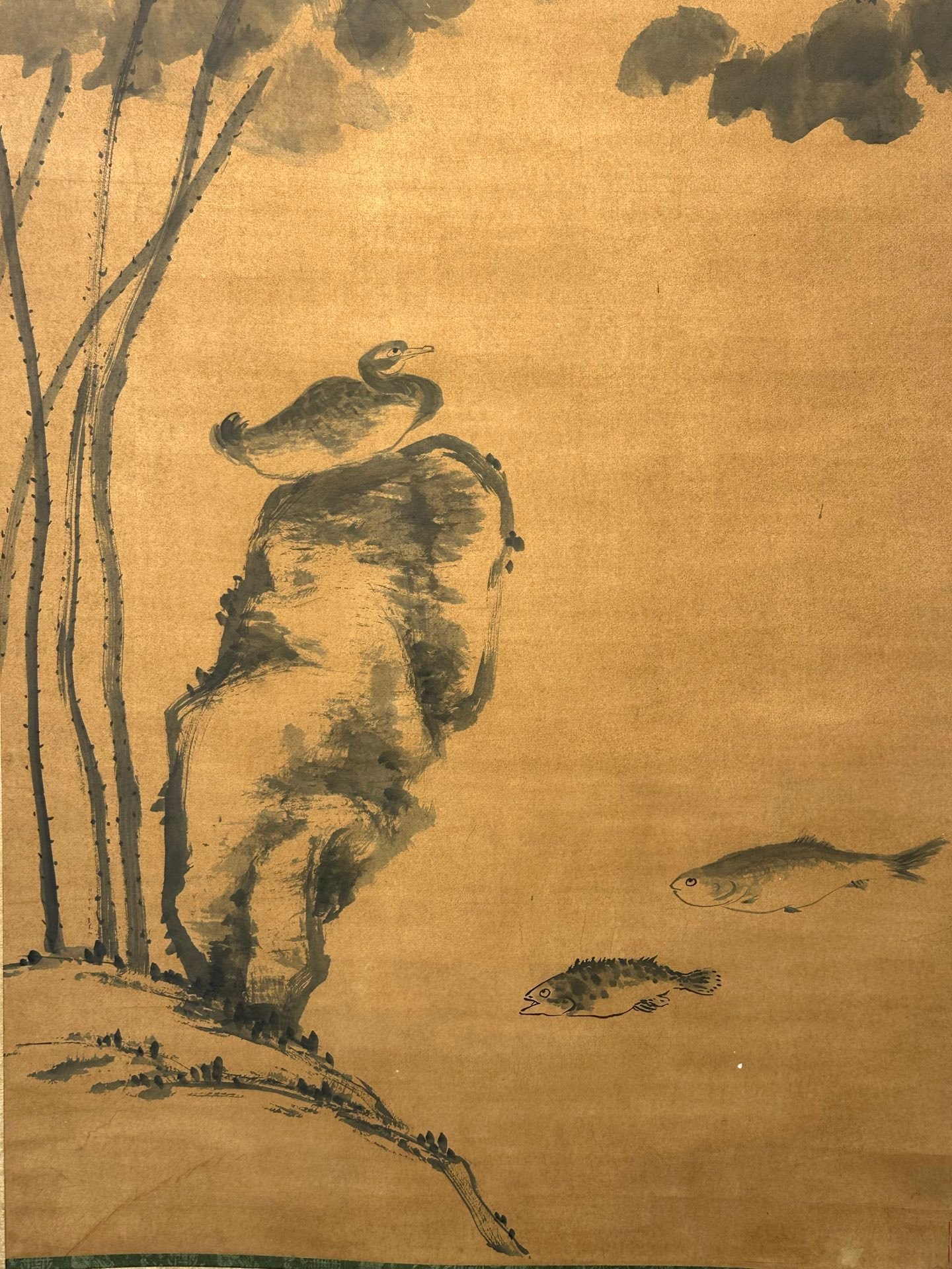 Chinese scroll painting Ba Da Shan Ren