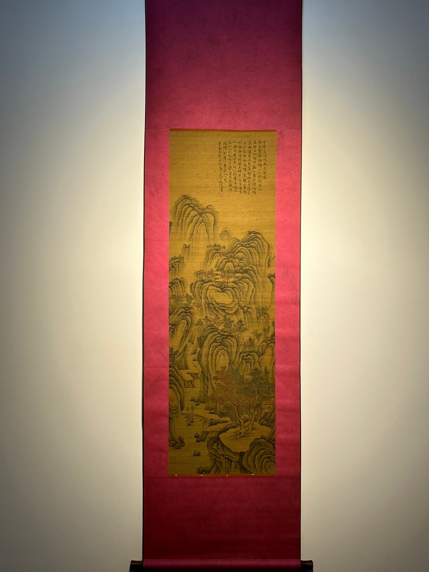 Chinese scroll painting Du Qiong