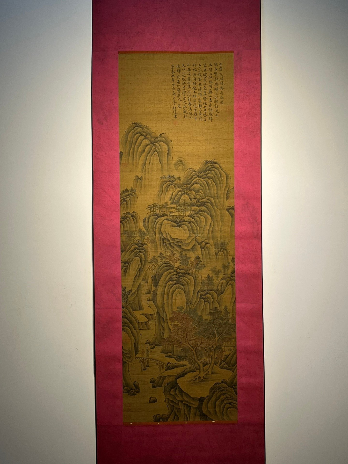 Chinese scroll painting Du Qiong
