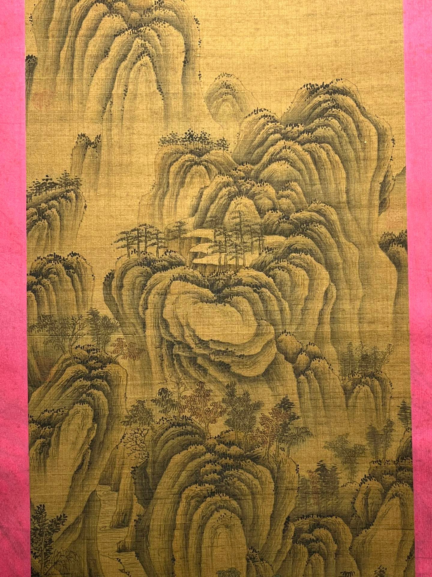 Chinese scroll painting Du Qiong
