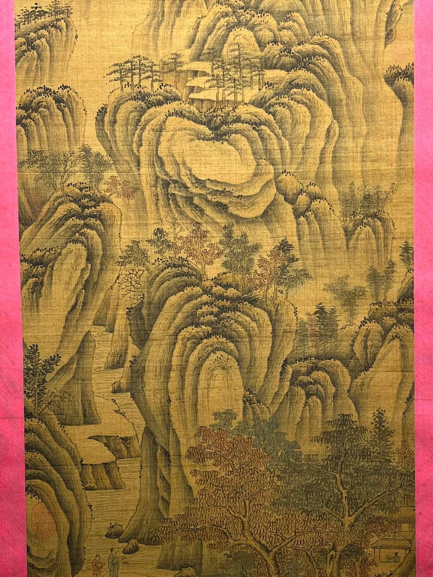 Chinese scroll painting Du Qiong