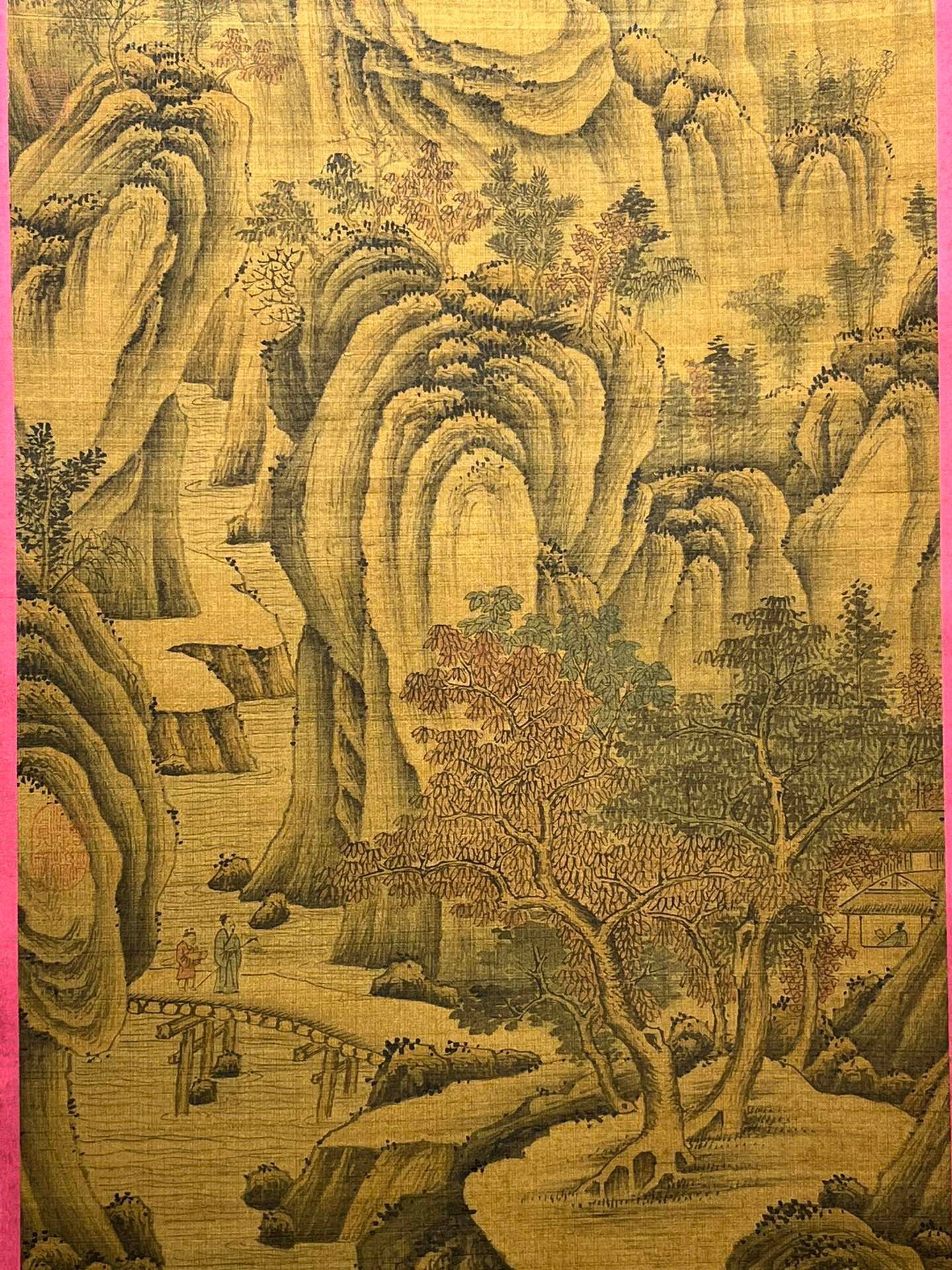 Chinese scroll painting Du Qiong