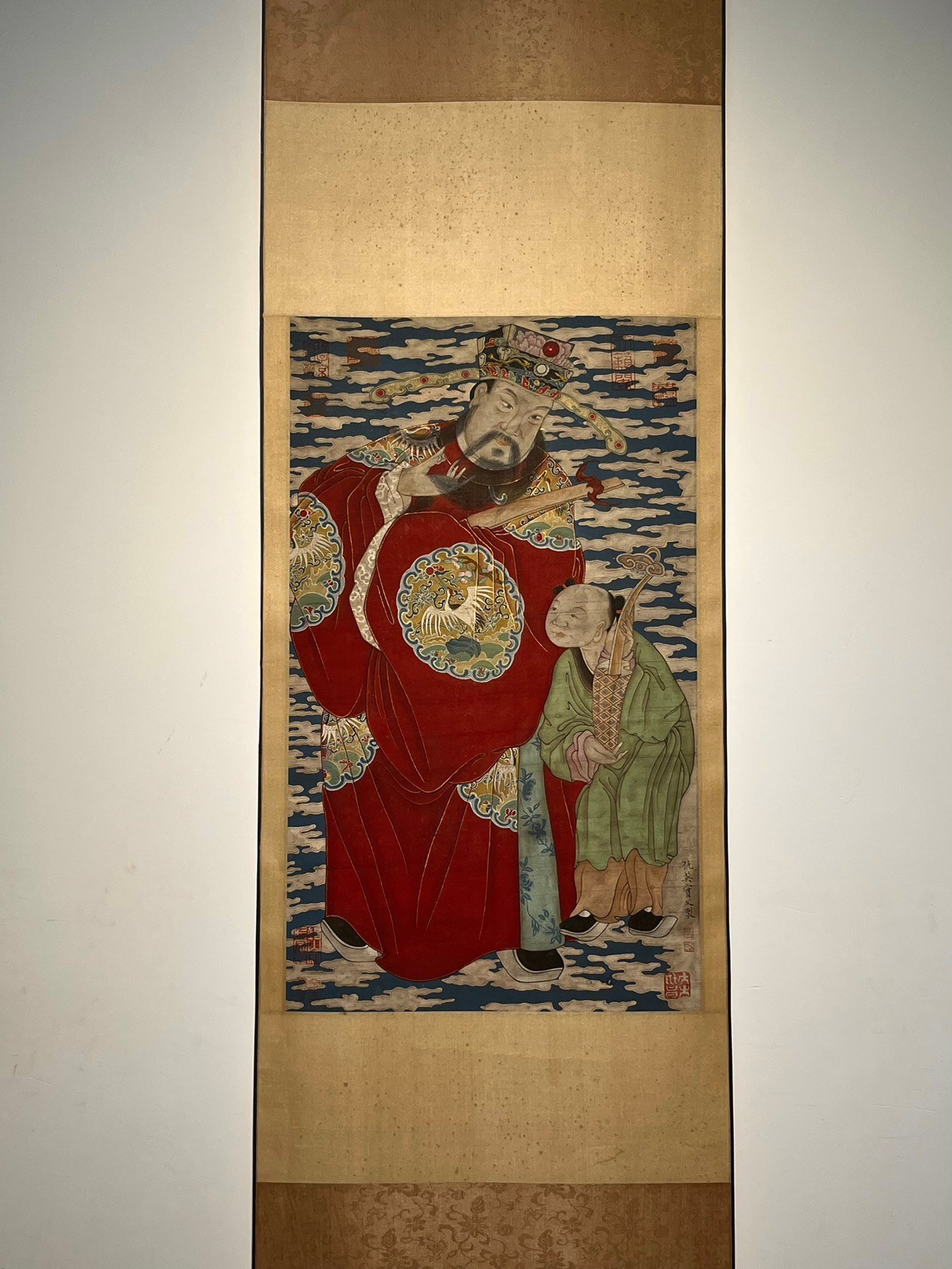 Chinese scroll painting Qiu Ying