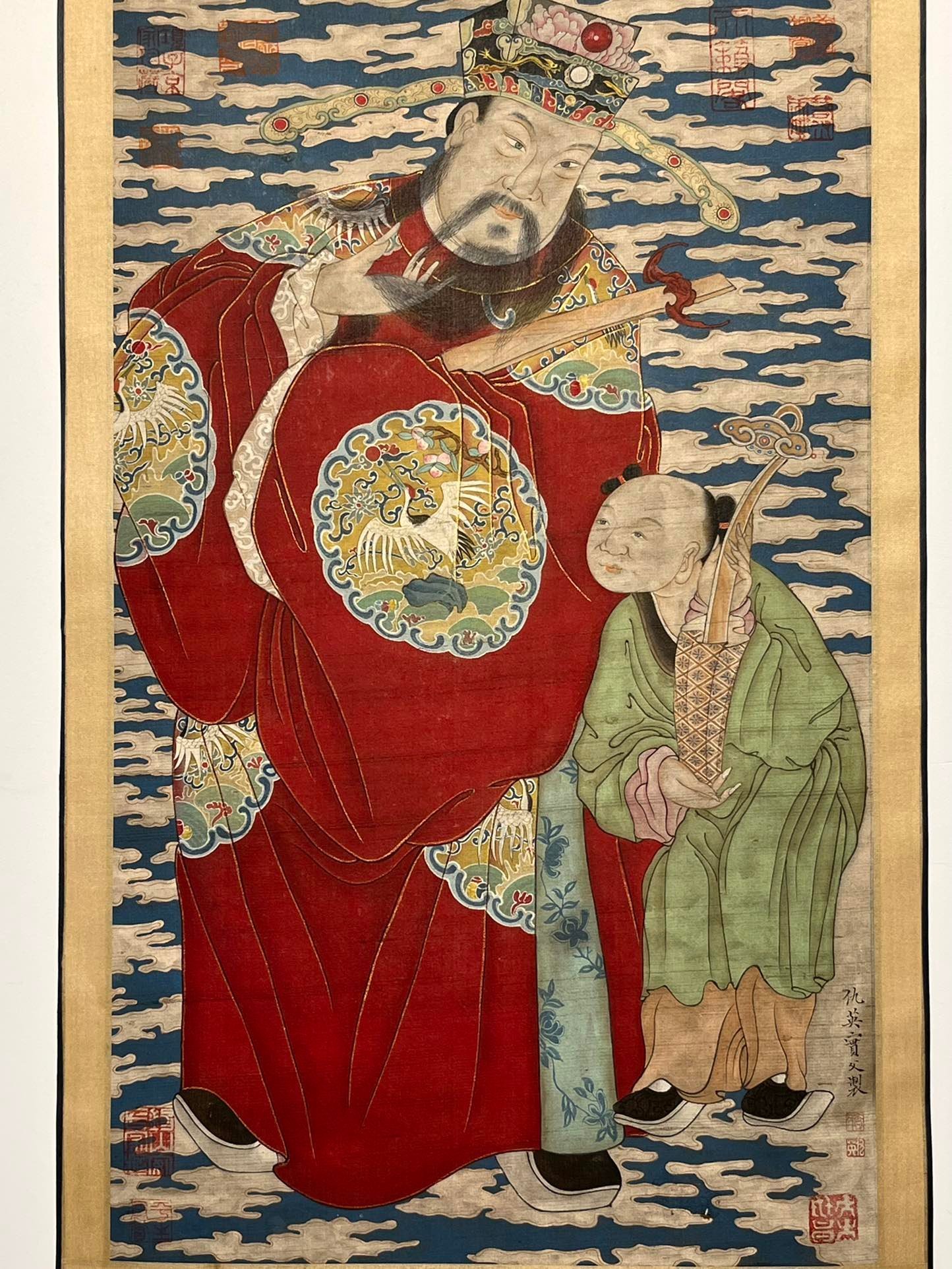 Chinese scroll painting Qiu Ying
