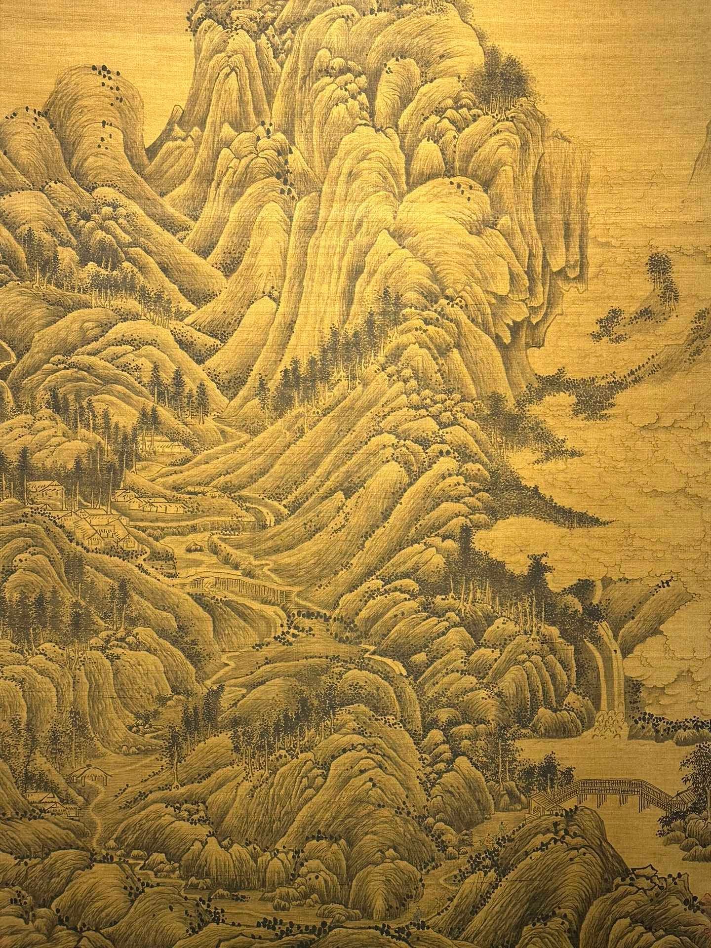 Chinese scroll painting Liu Guan