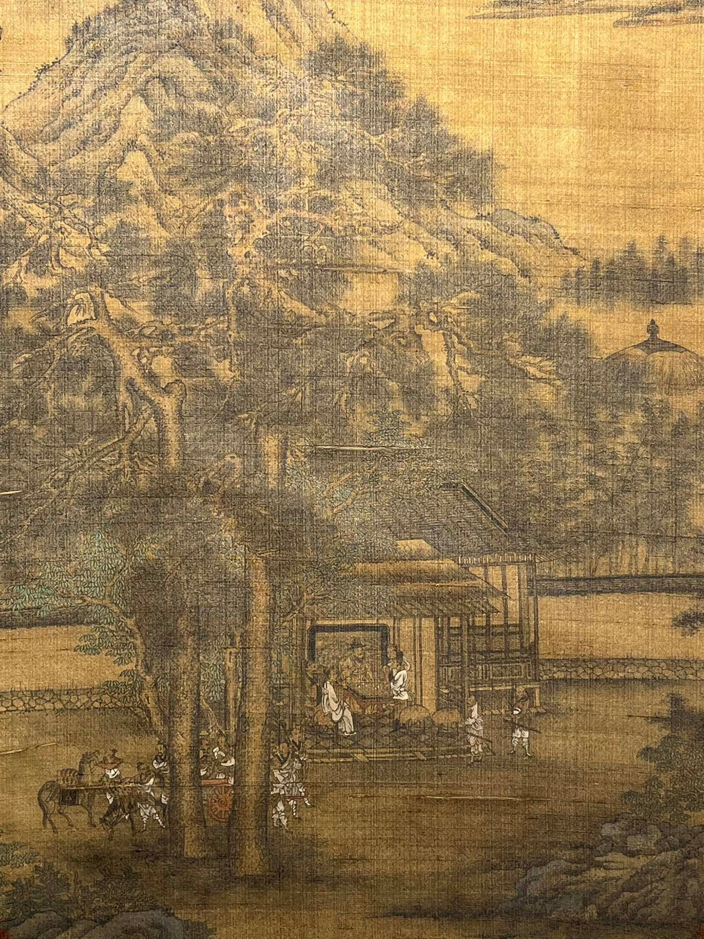 Chinese scroll painting Tang Di