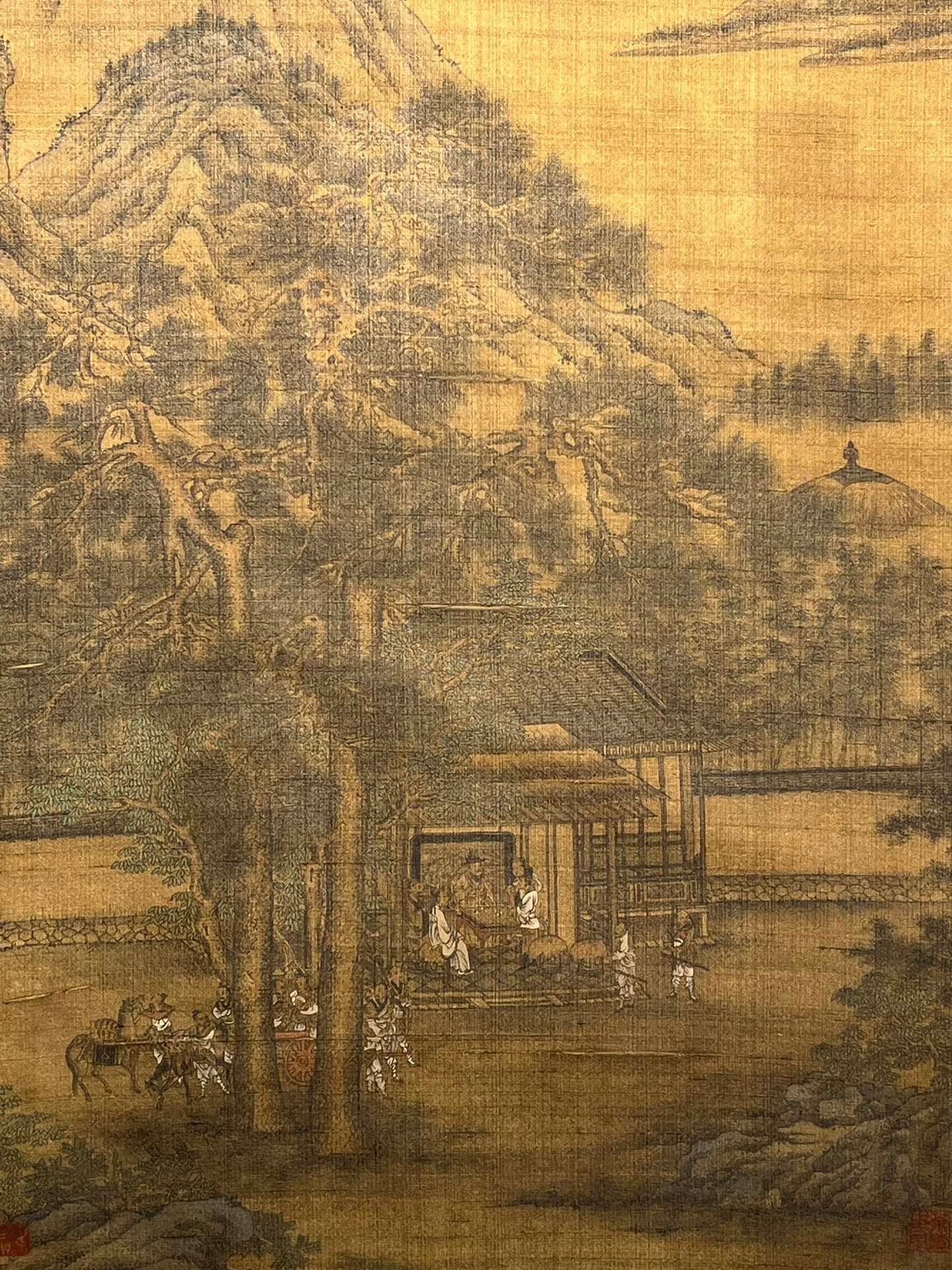 Chinese scroll painting Tang Di