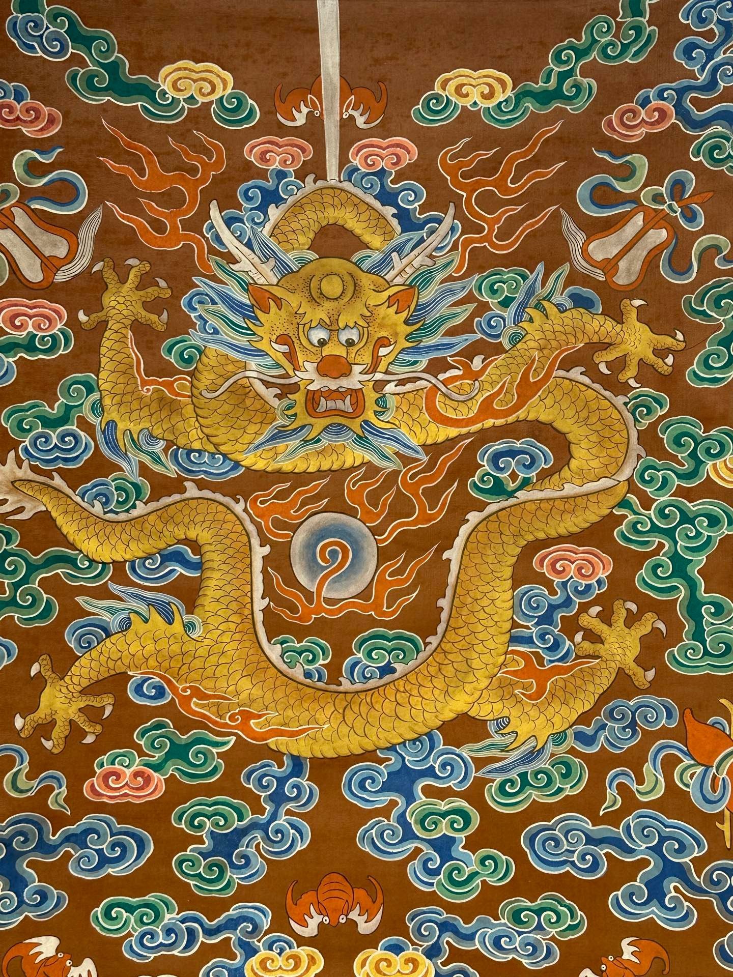 Chinese scroll painting Giuseppe