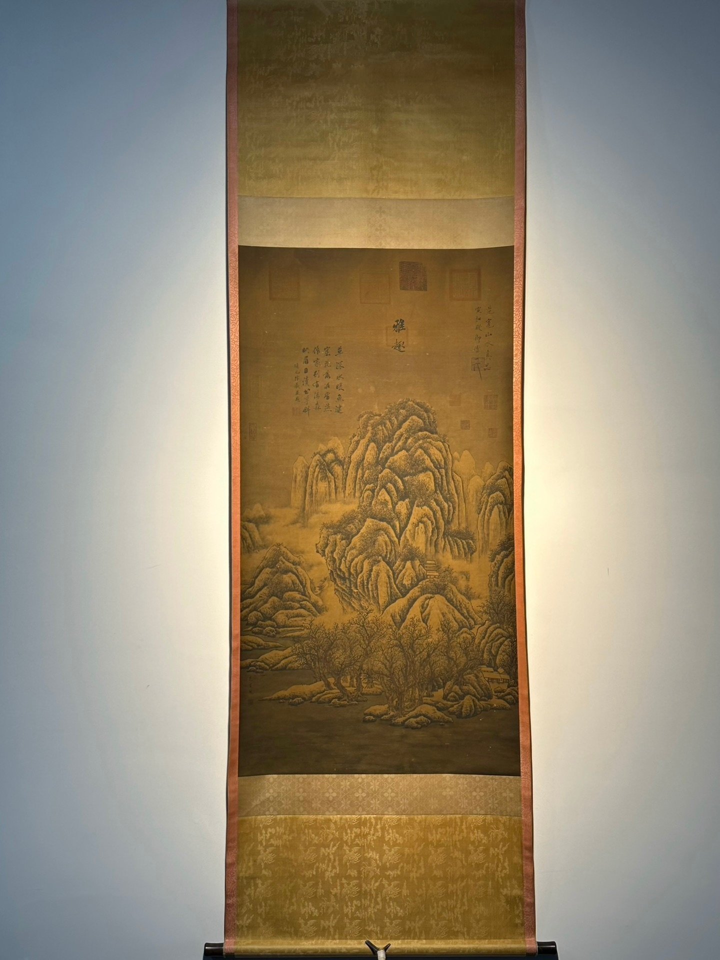 Chinese scroll painting Fan Kuan