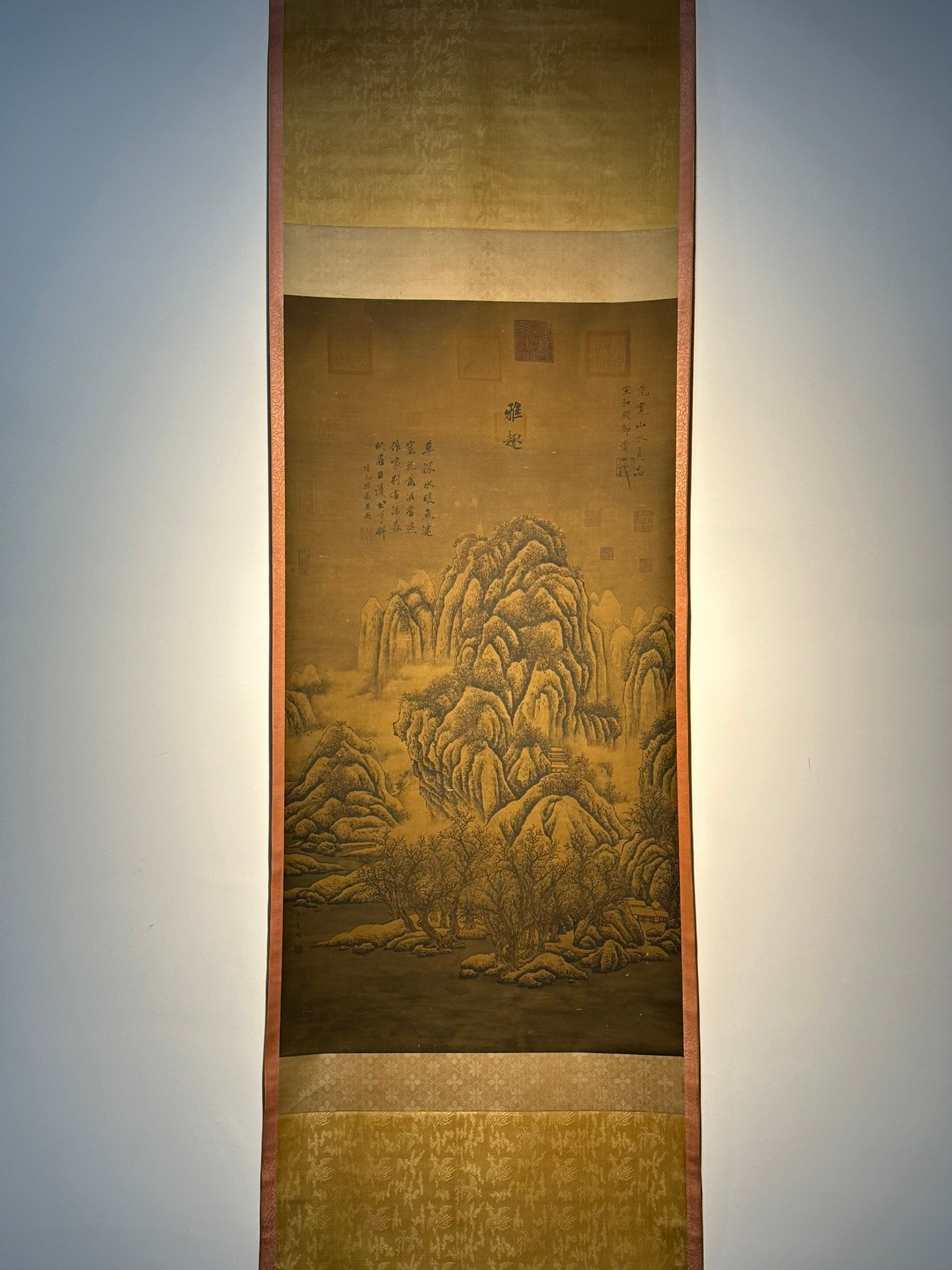 Chinese scroll painting Fan Kuan