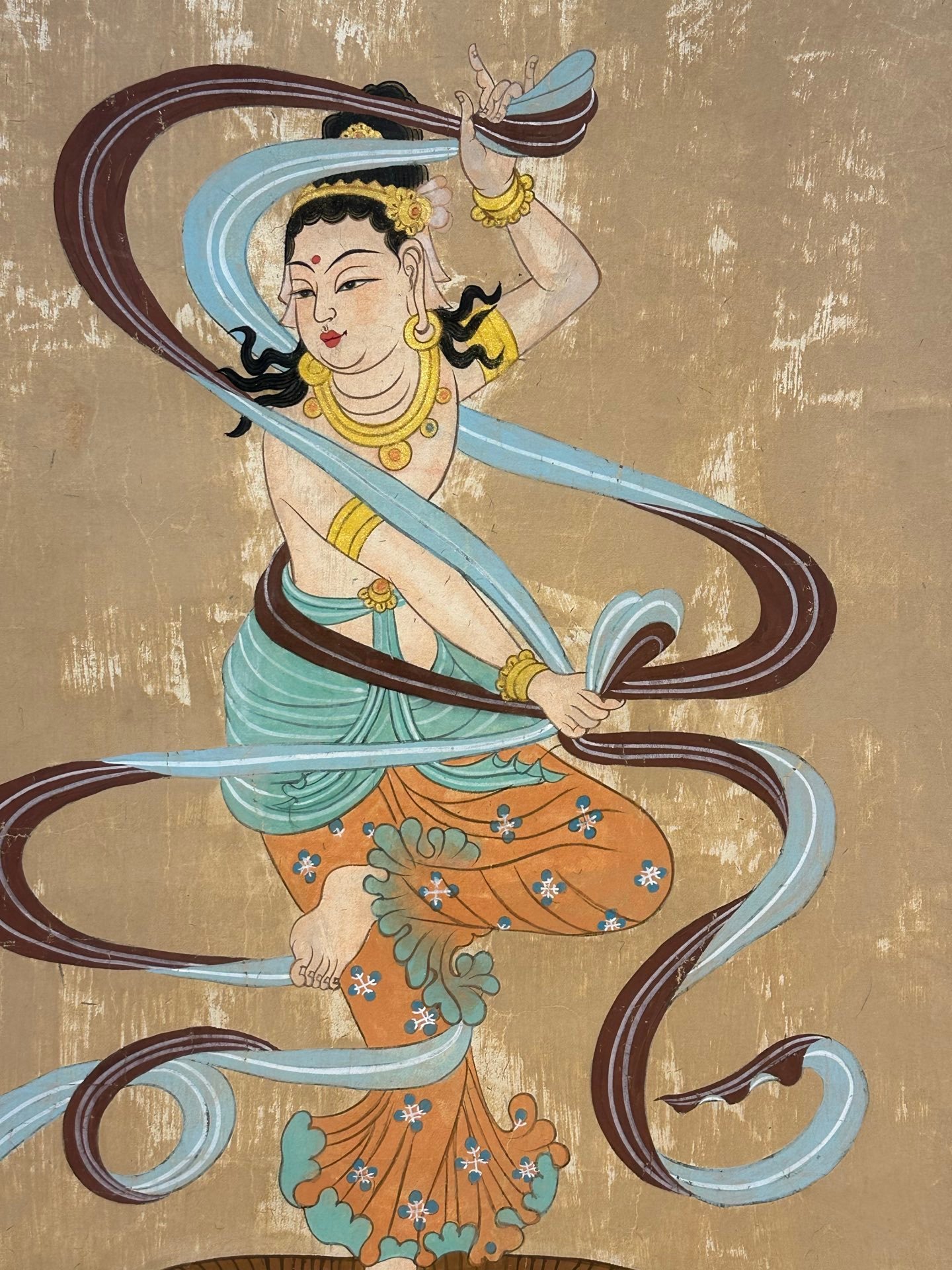 Chinese scroll painting Zhang Daqian