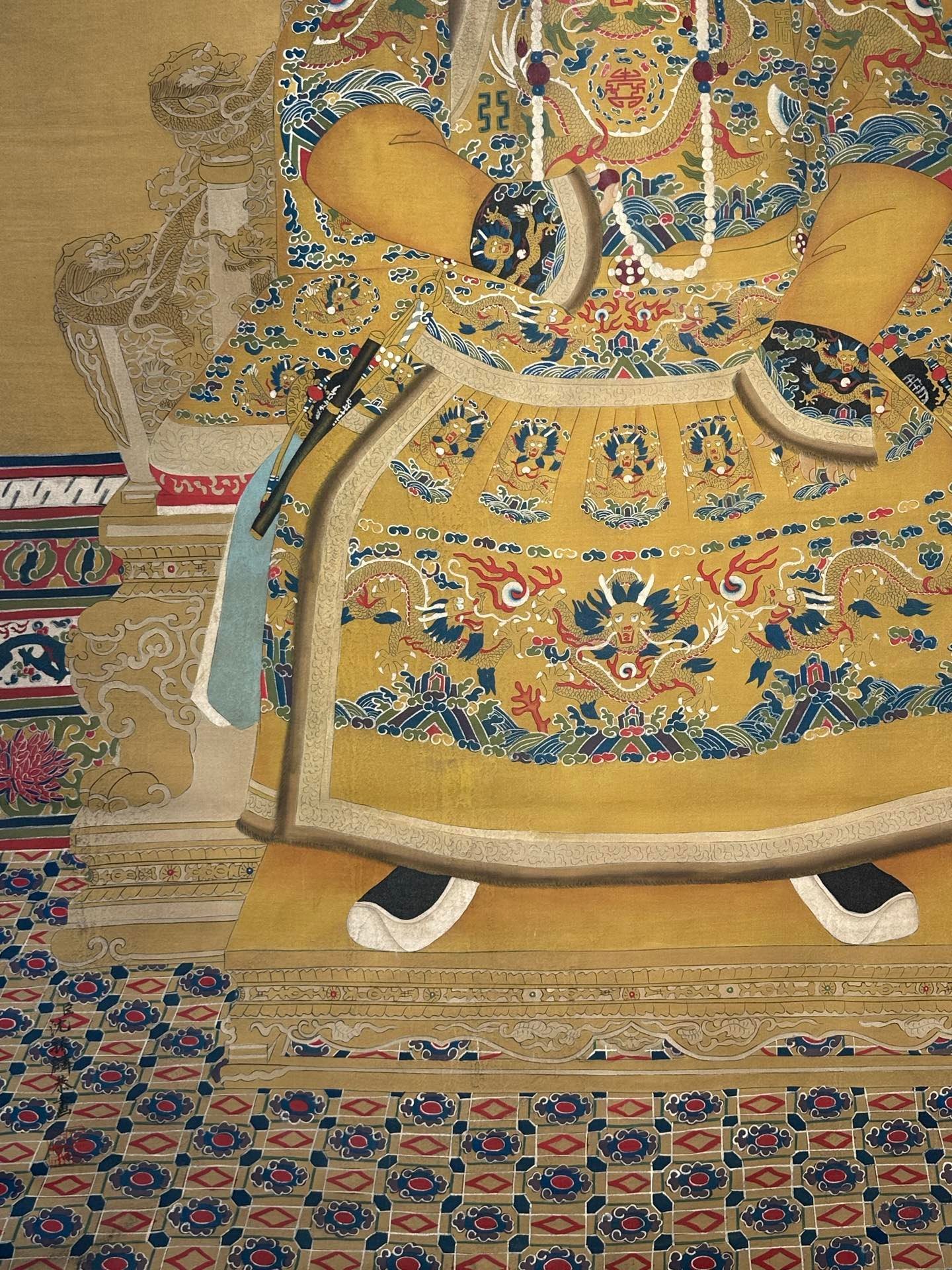 Chinese scroll painting Shen Zhenlin