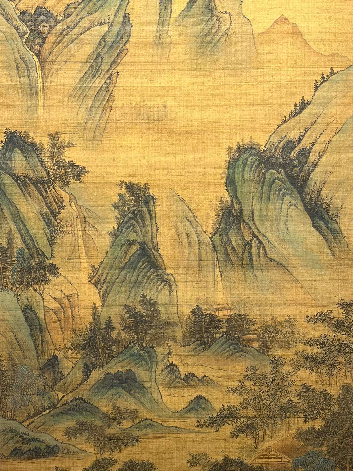 Chinese scroll painting Wenjia