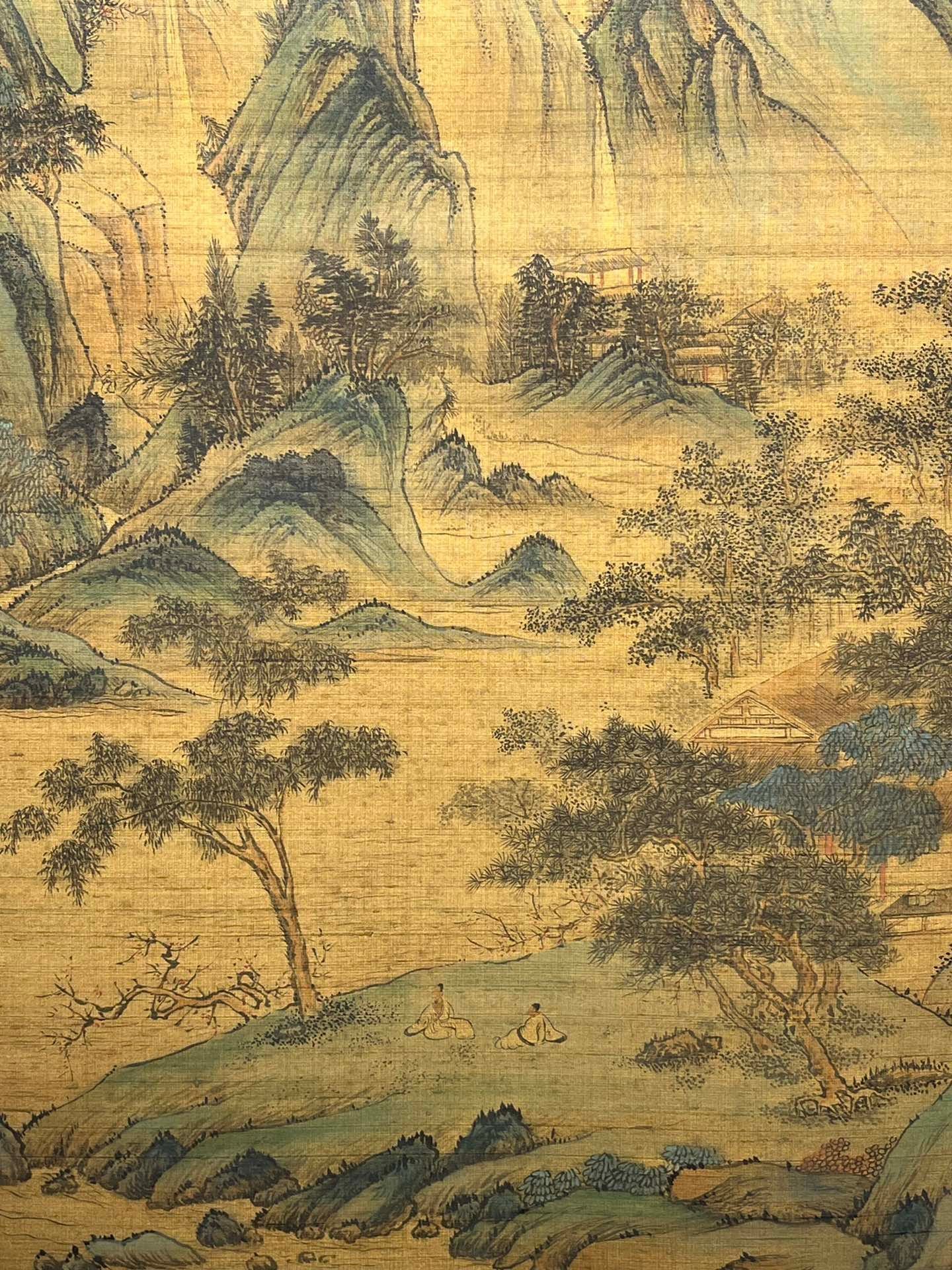 Chinese scroll painting Wenjia