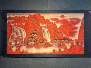 Chinese scroll painting Li Keran