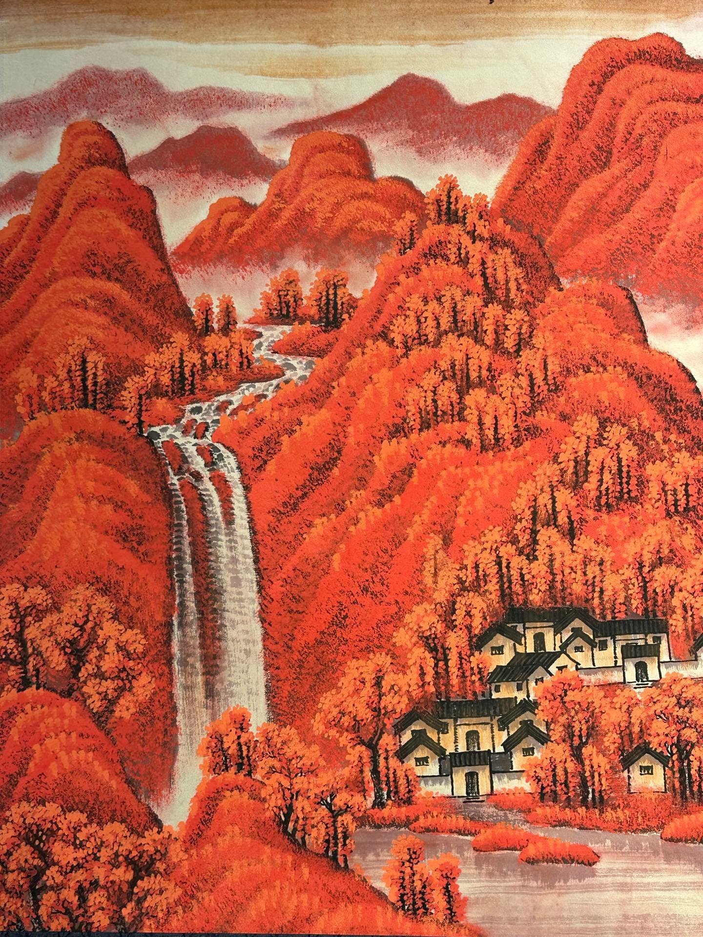 Chinese scroll painting Li Keran