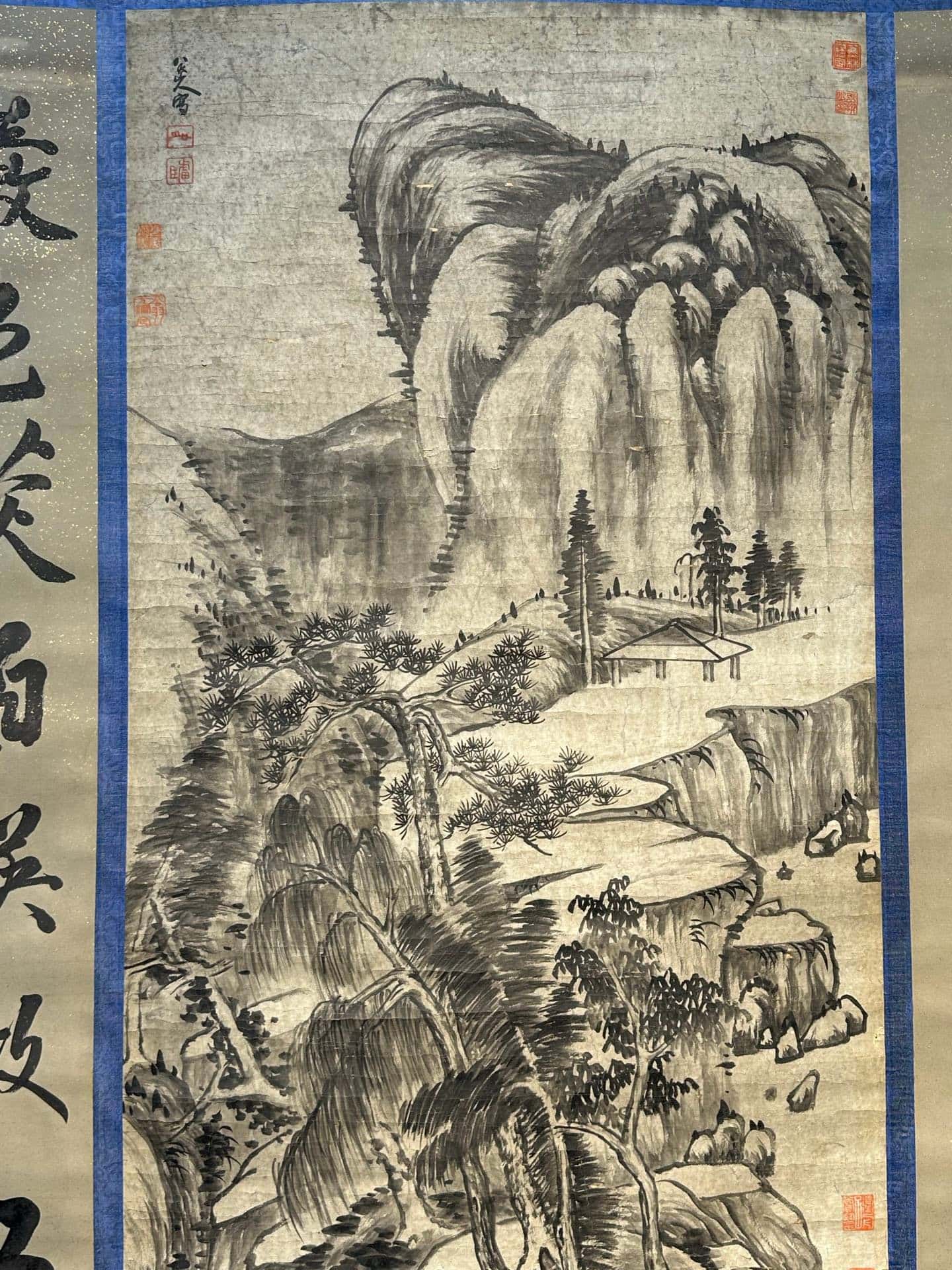 Chinese scroll painting Ba Da Shan Ren