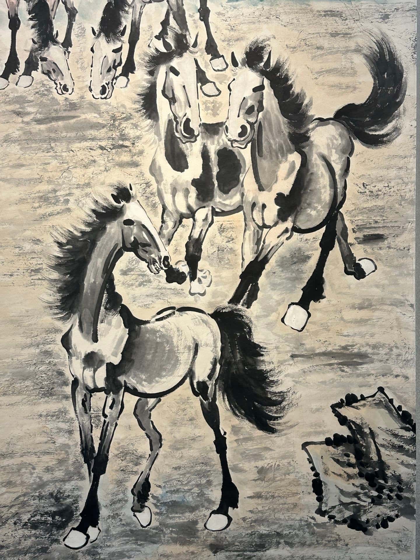 Chinese scroll painting Xu Beihong