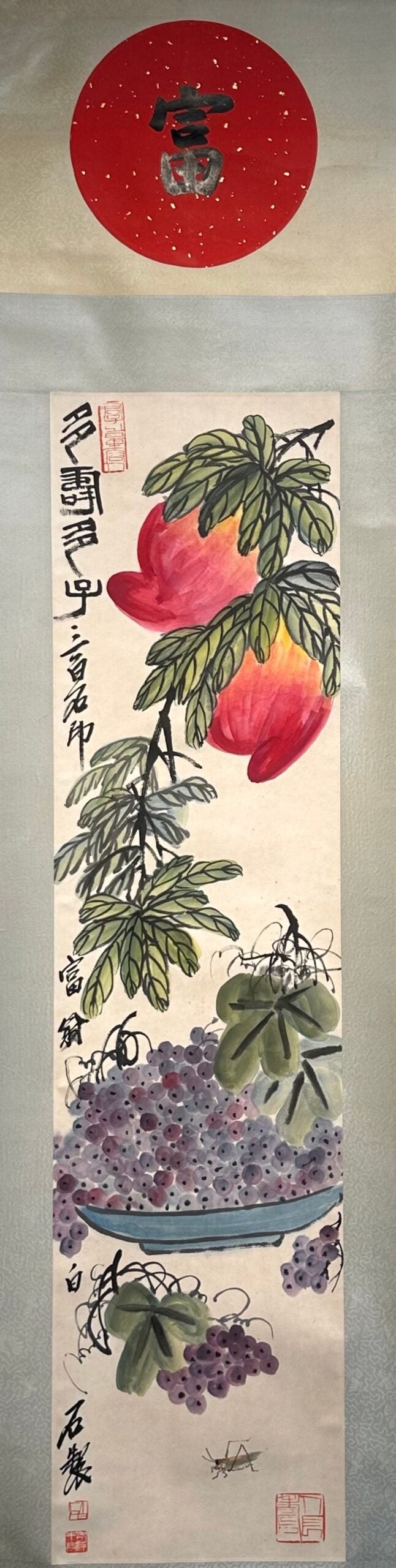 Chinese scroll painting Qi Baishi
