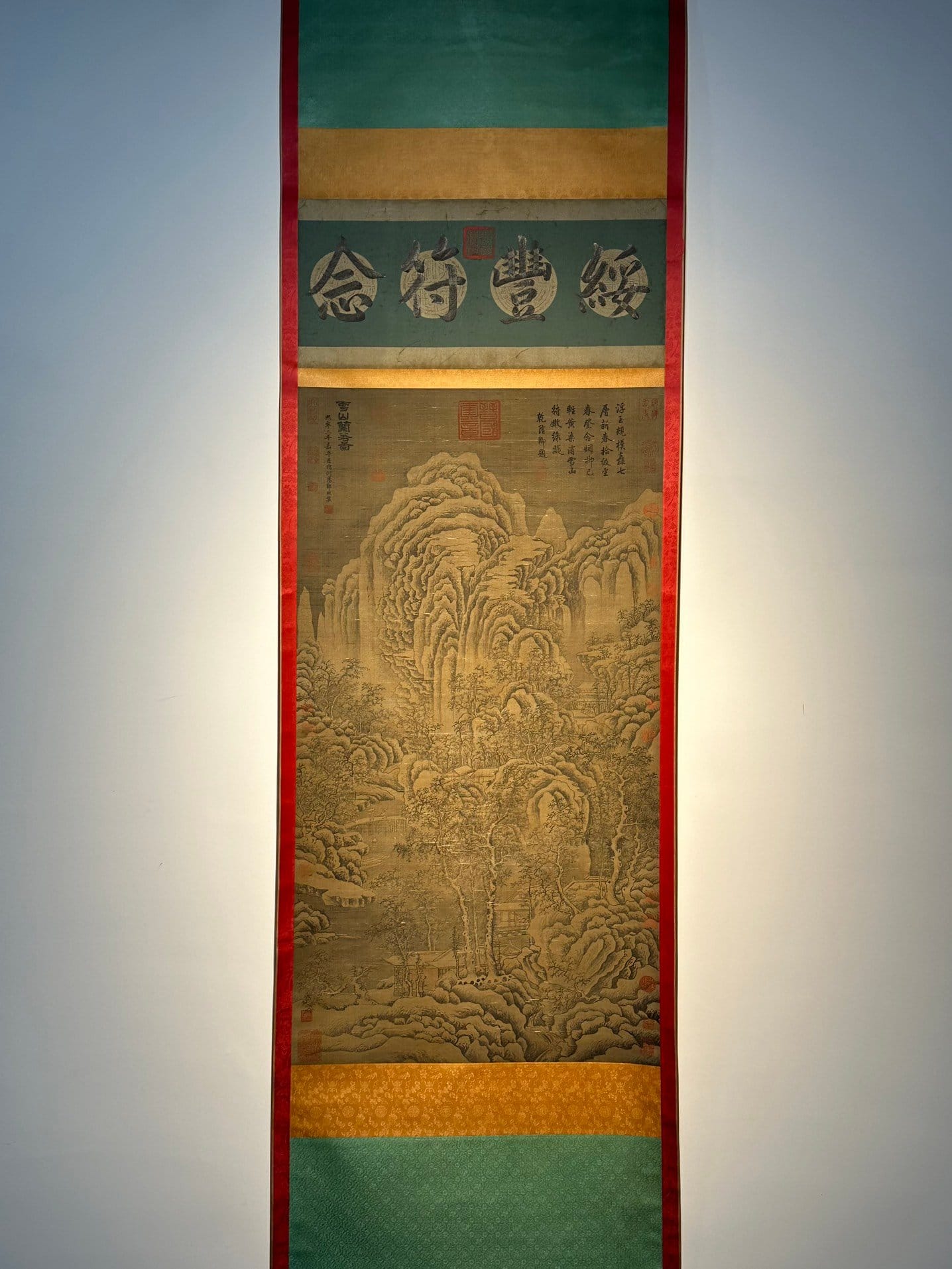 Chinese scroll painting Guo Xi