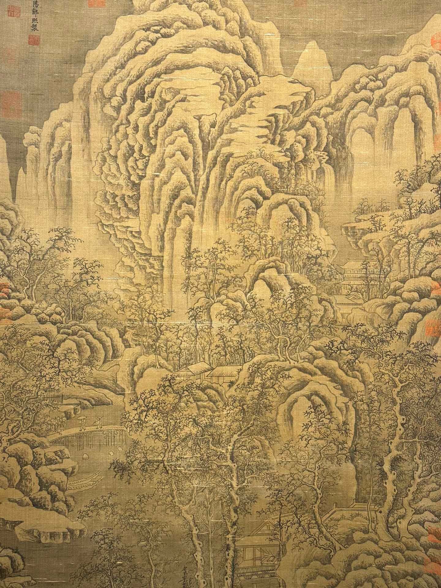 Chinese scroll painting Guo Xi