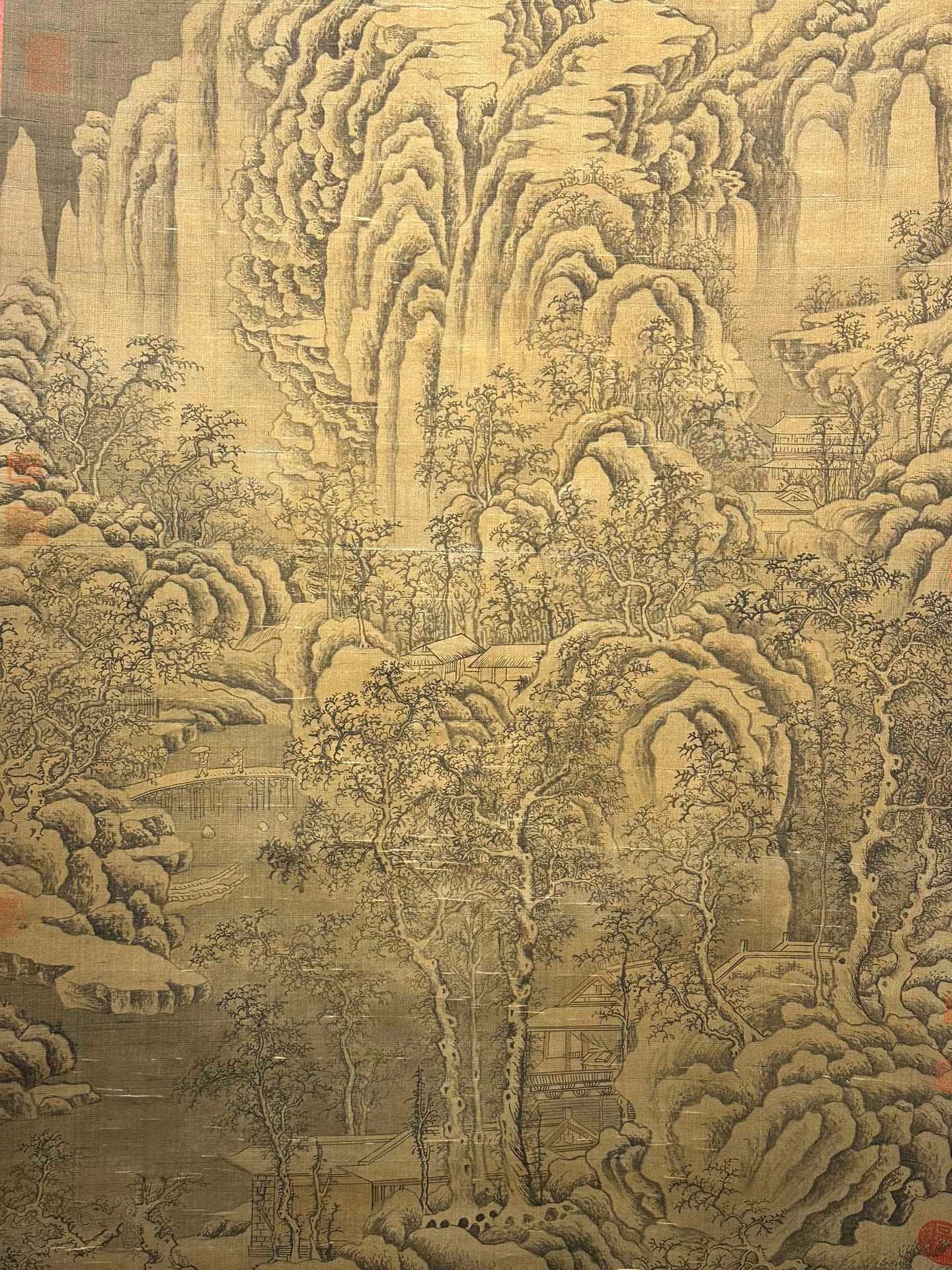 Chinese scroll painting Guo Xi