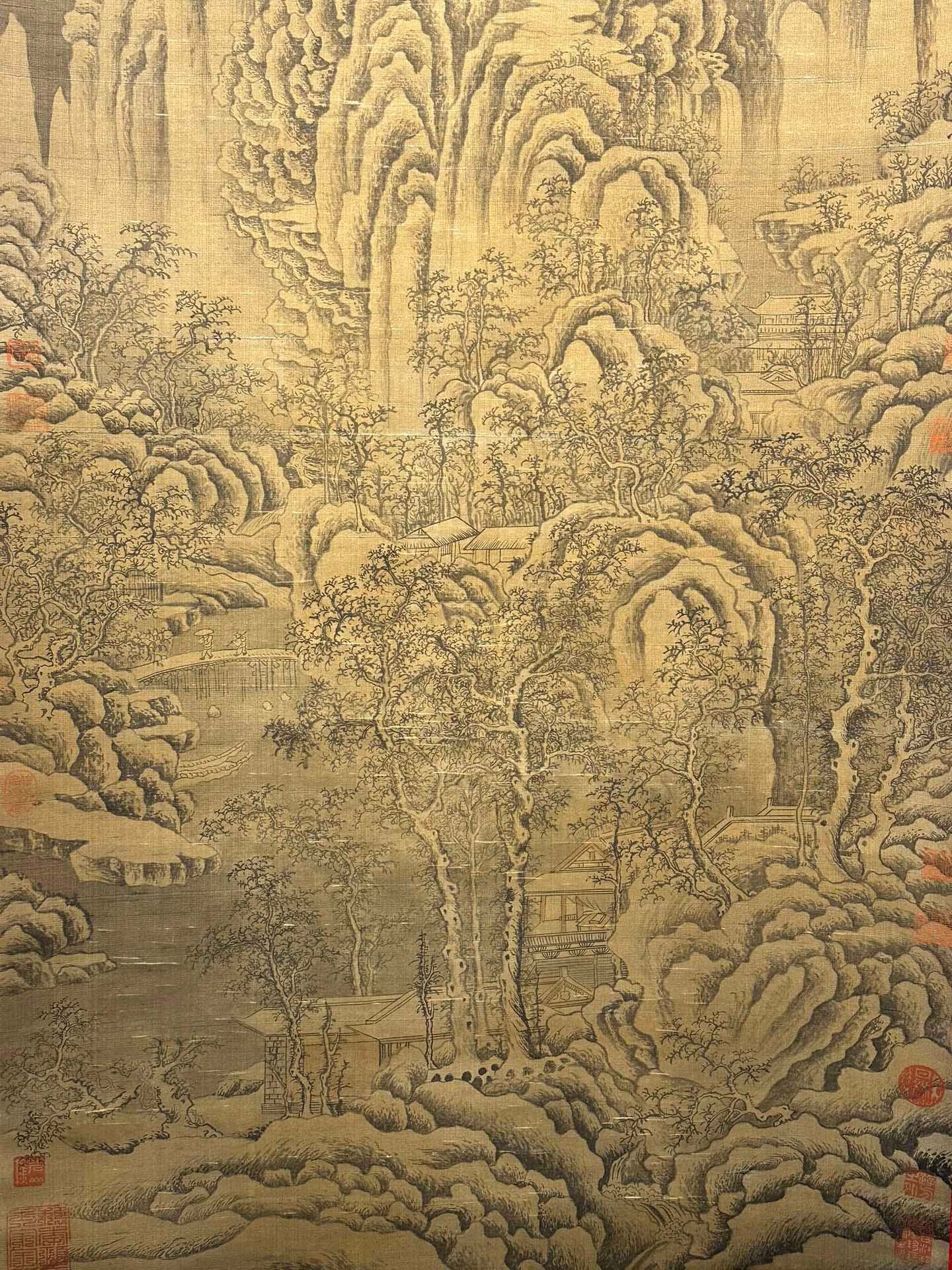 Chinese scroll painting Guo Xi