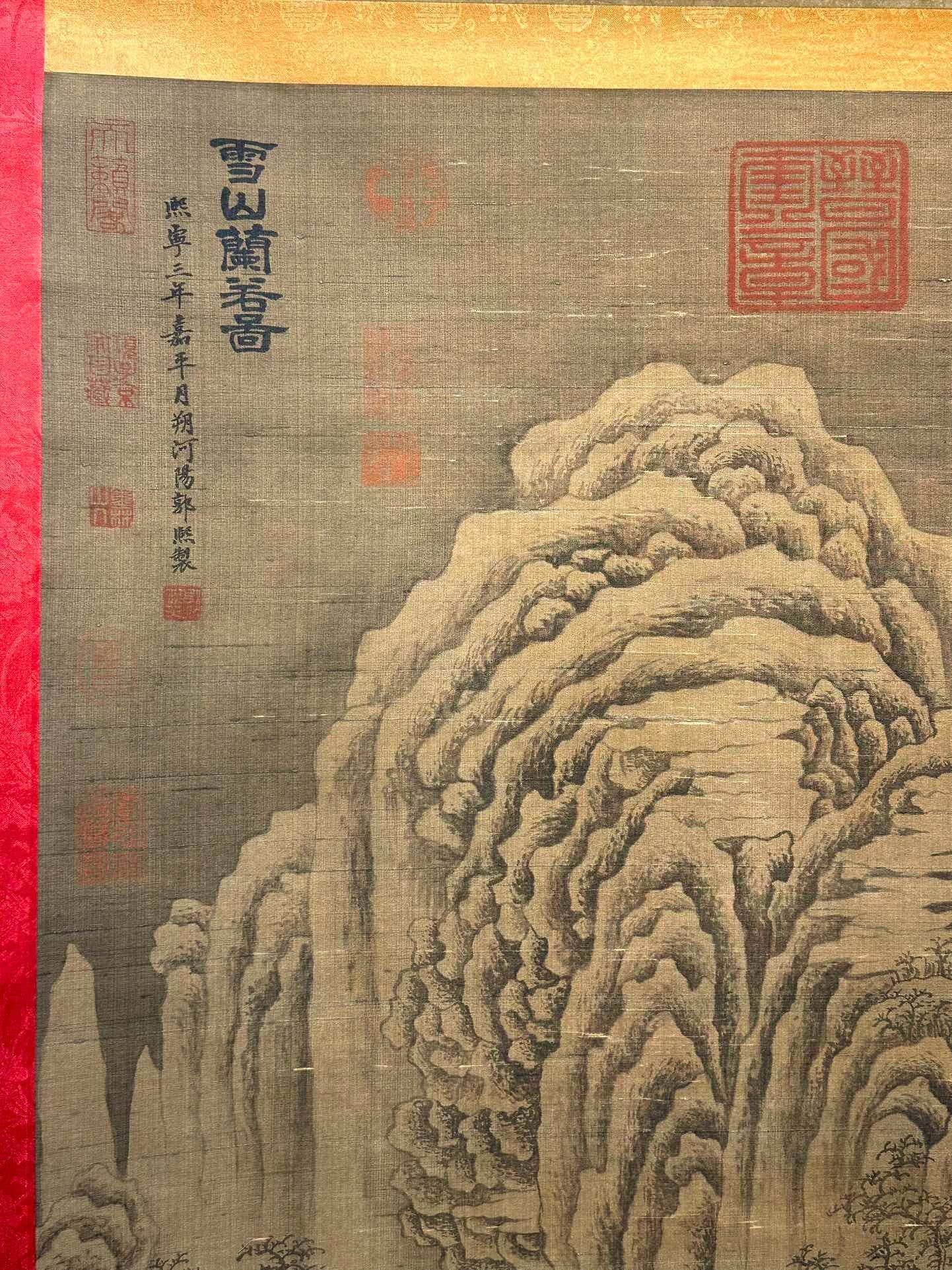 Chinese scroll painting Guo Xi