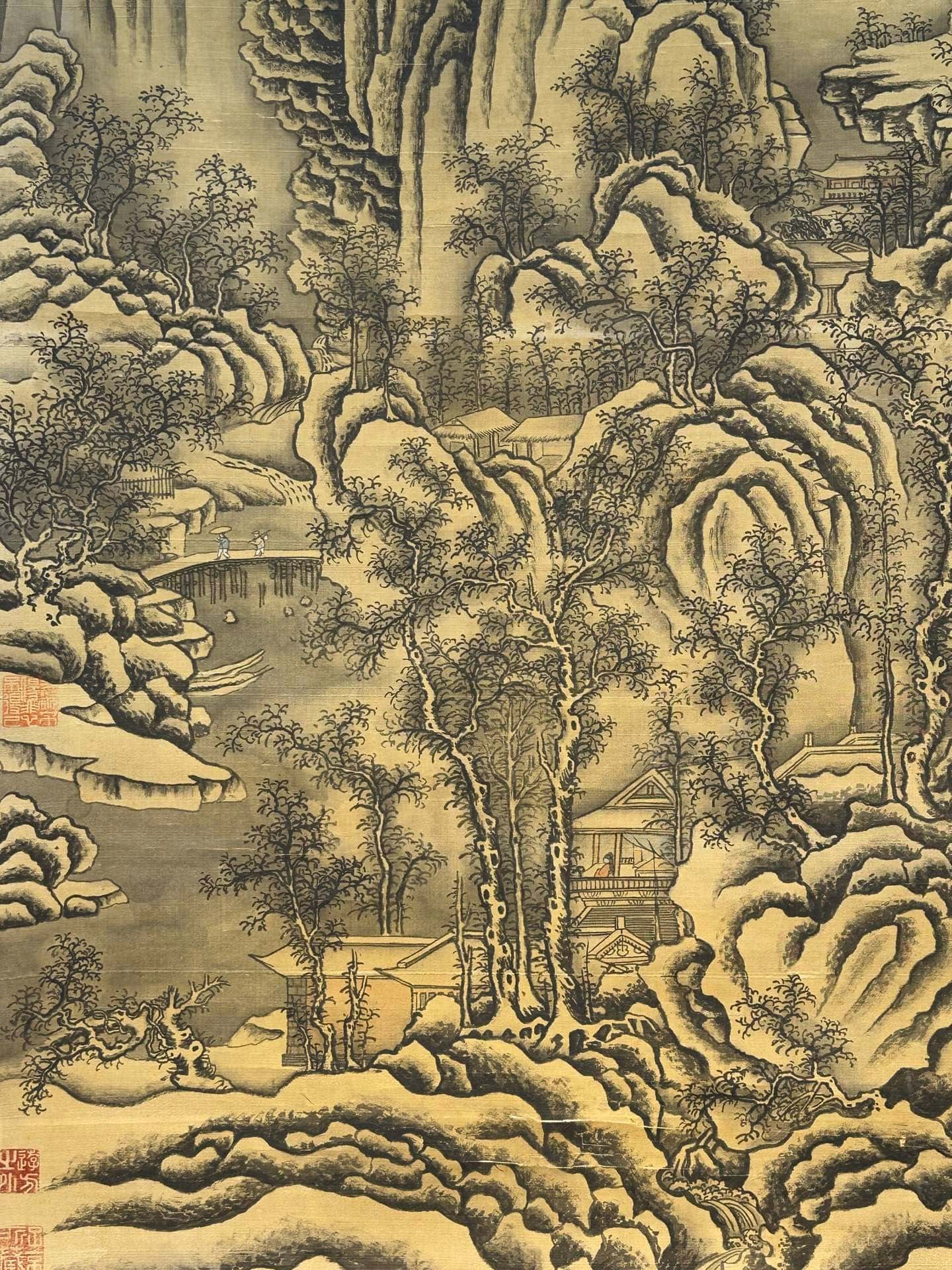 Chinese scroll painting Liu Zongyuan