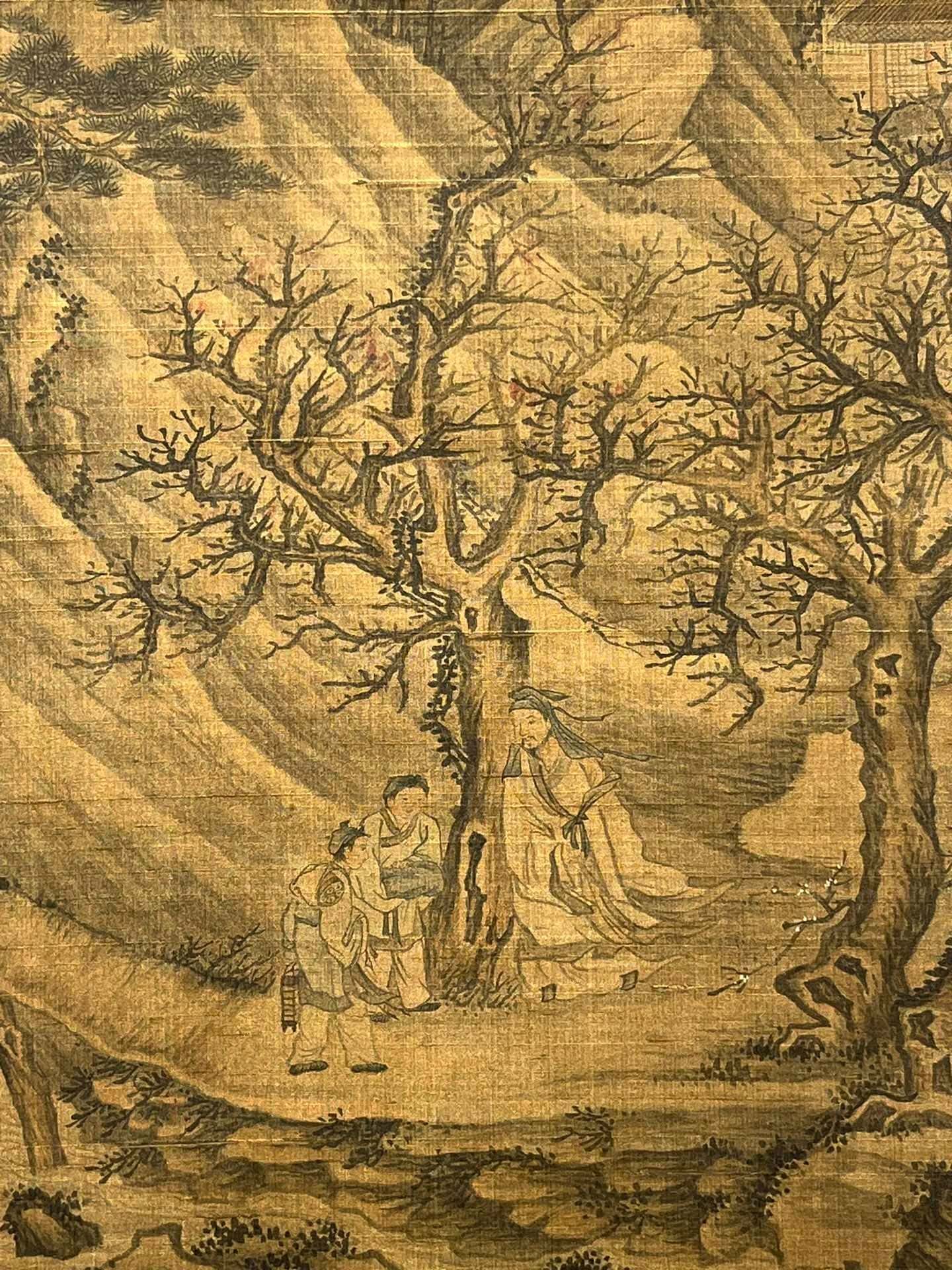 Chinese scroll painting Xie Shichen