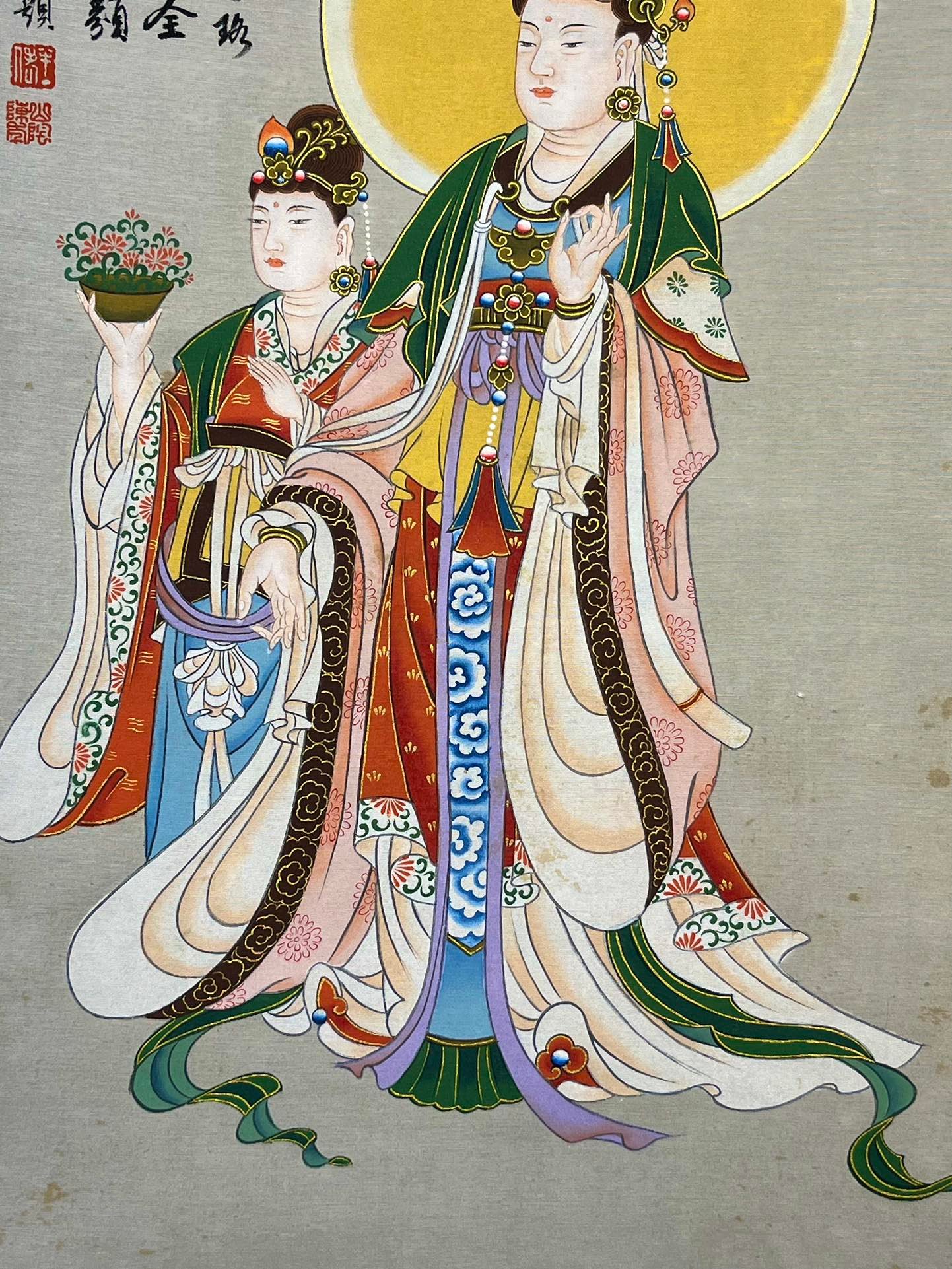 Chinese scroll painting Zhang Daqian