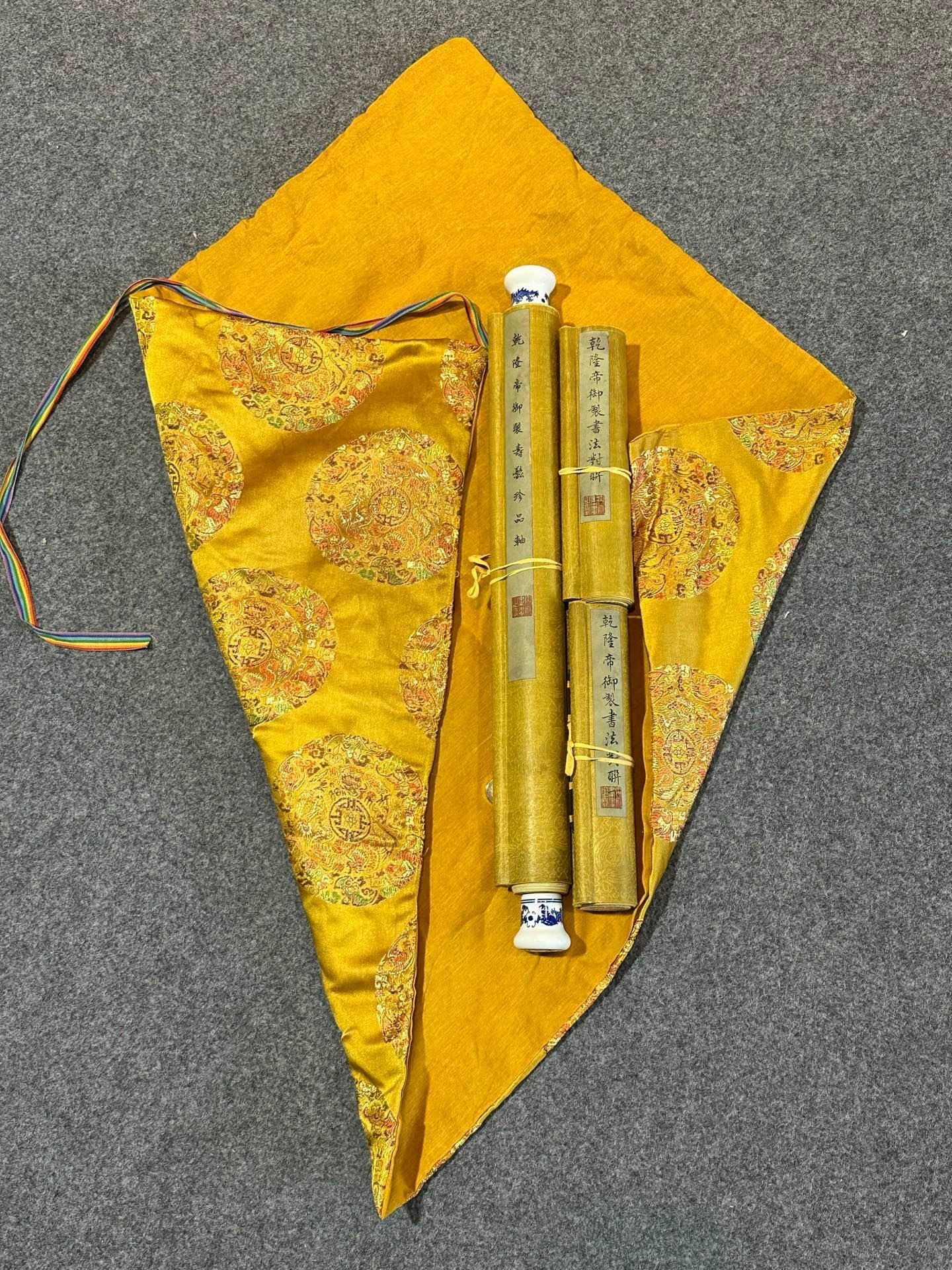 Chinese scroll painting Han Long