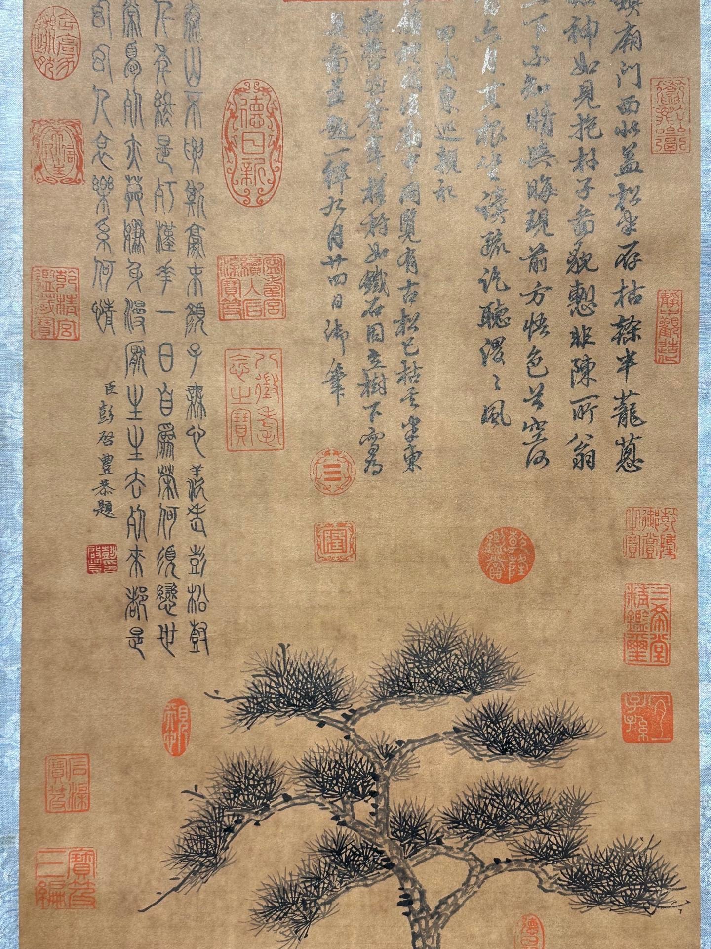 Chinese scroll painting Han Long
