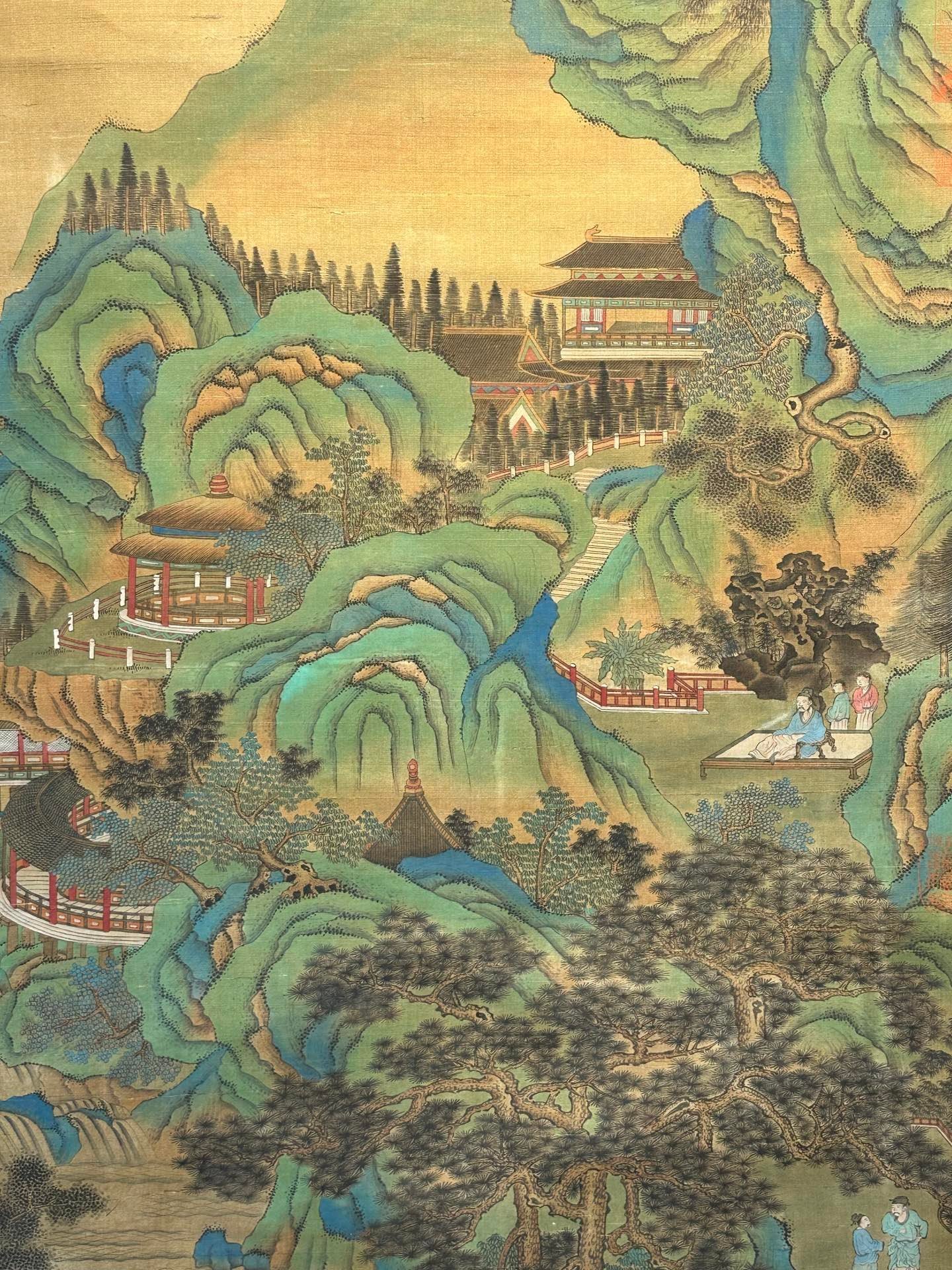 Chinese scroll painting Li Sixun