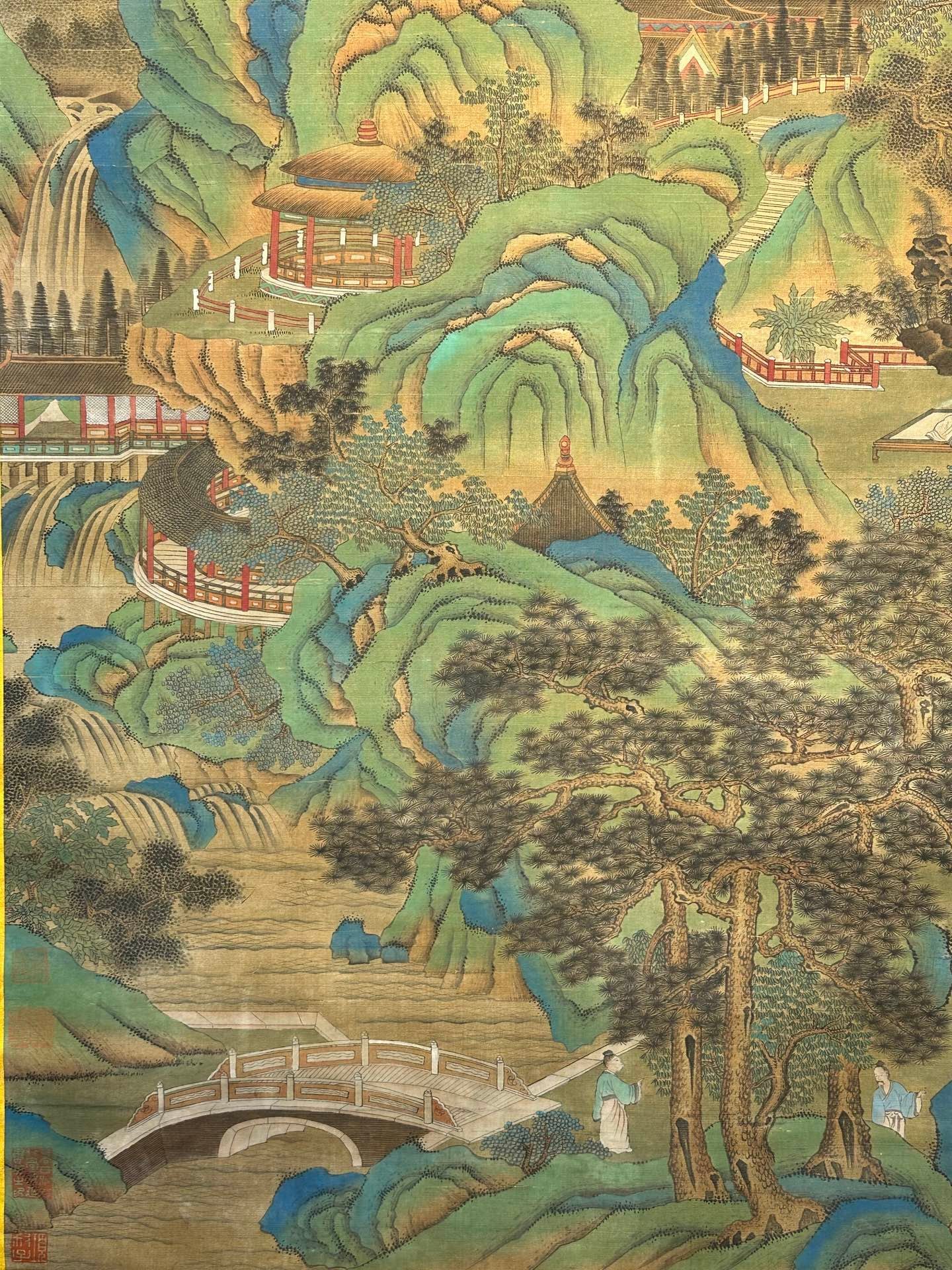 Chinese scroll painting Li Sixun