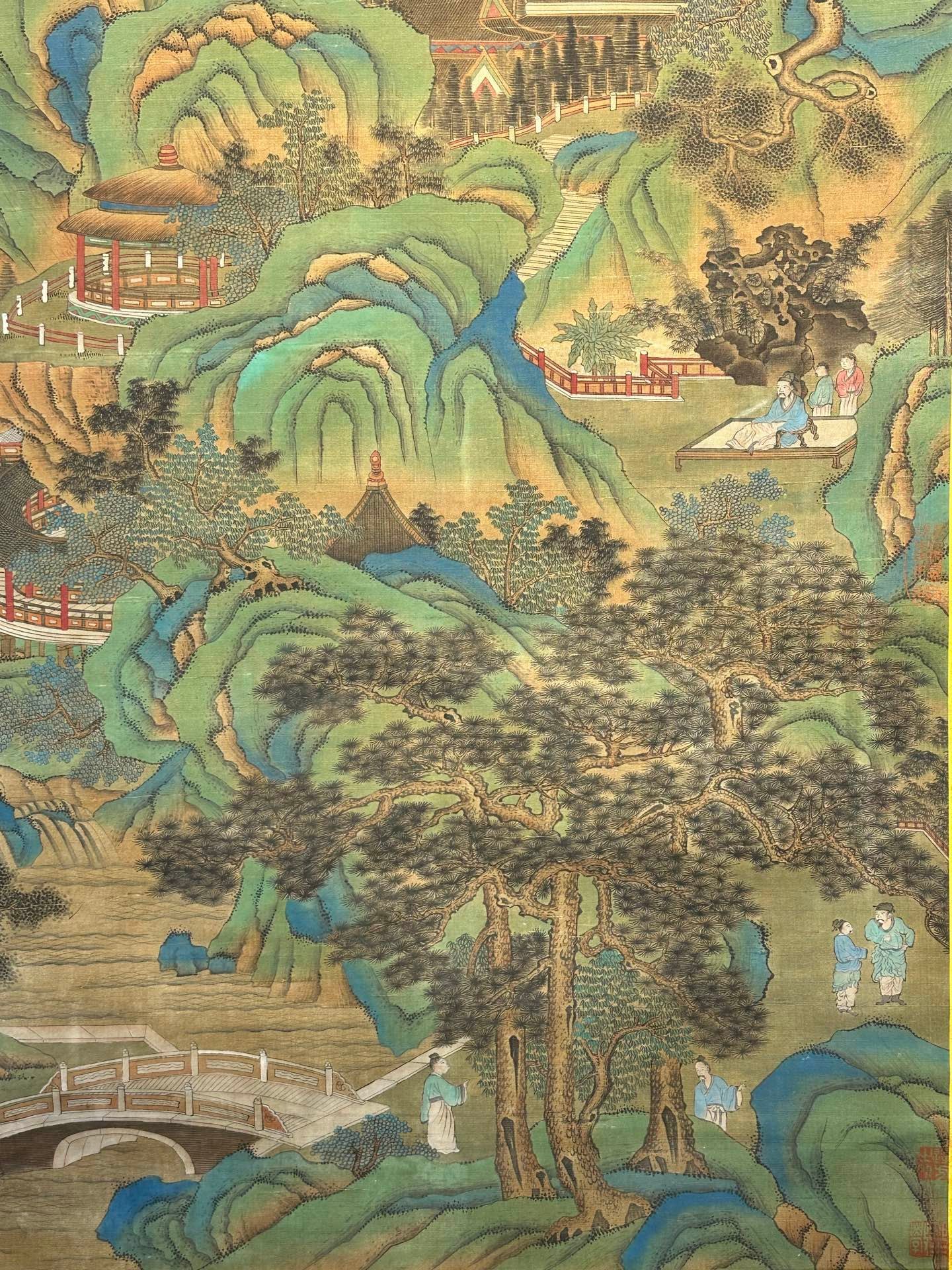 Chinese scroll painting Li Sixun