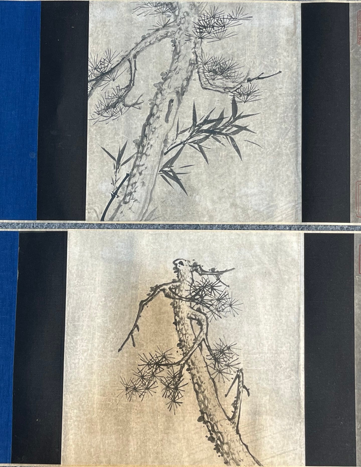 Chinese scroll painting Zhao Mengfu