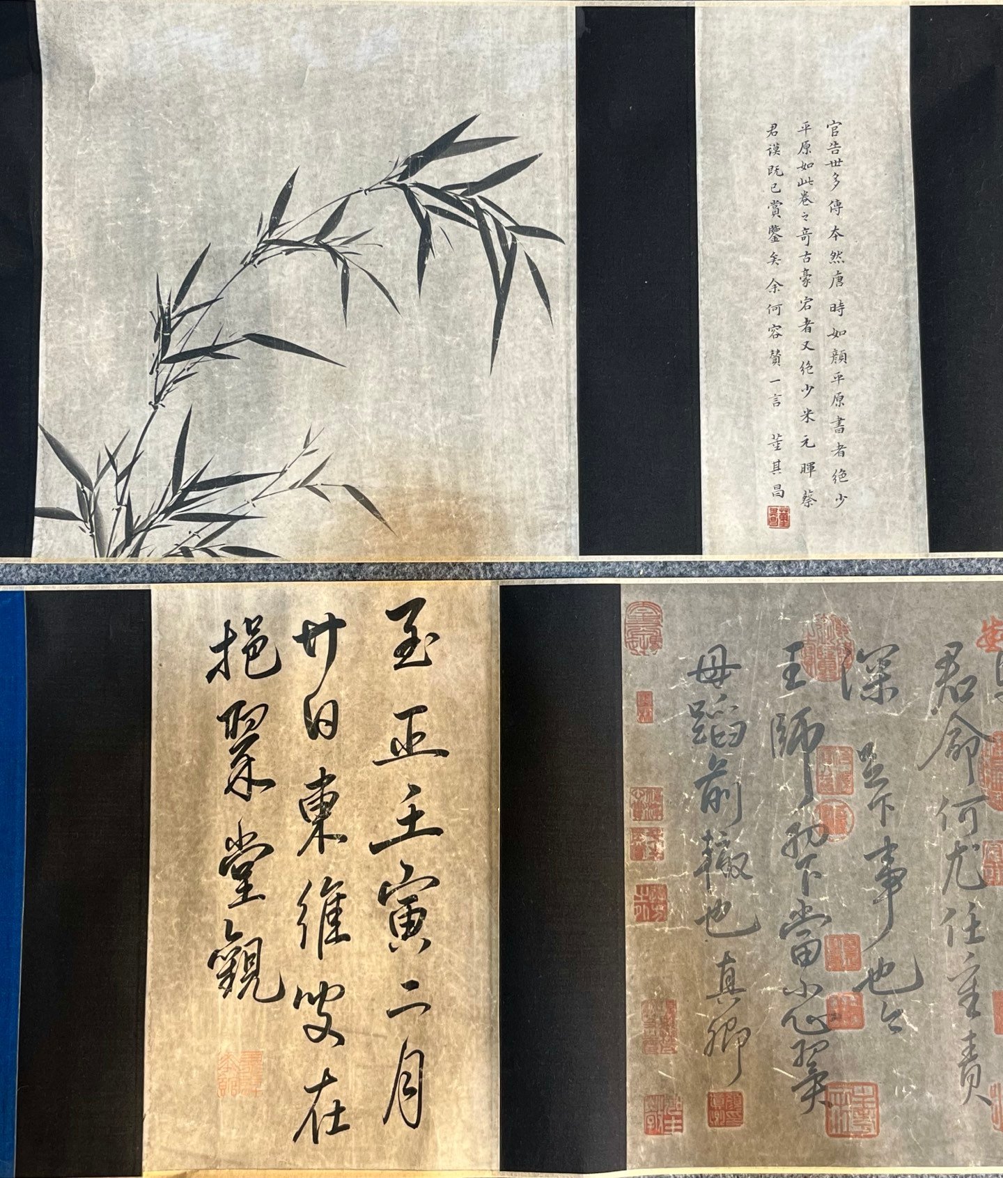 Chinese scroll painting Zhao Mengfu