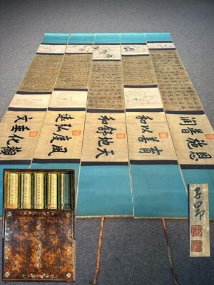 Chinese scroll painting Zhao Mengfu