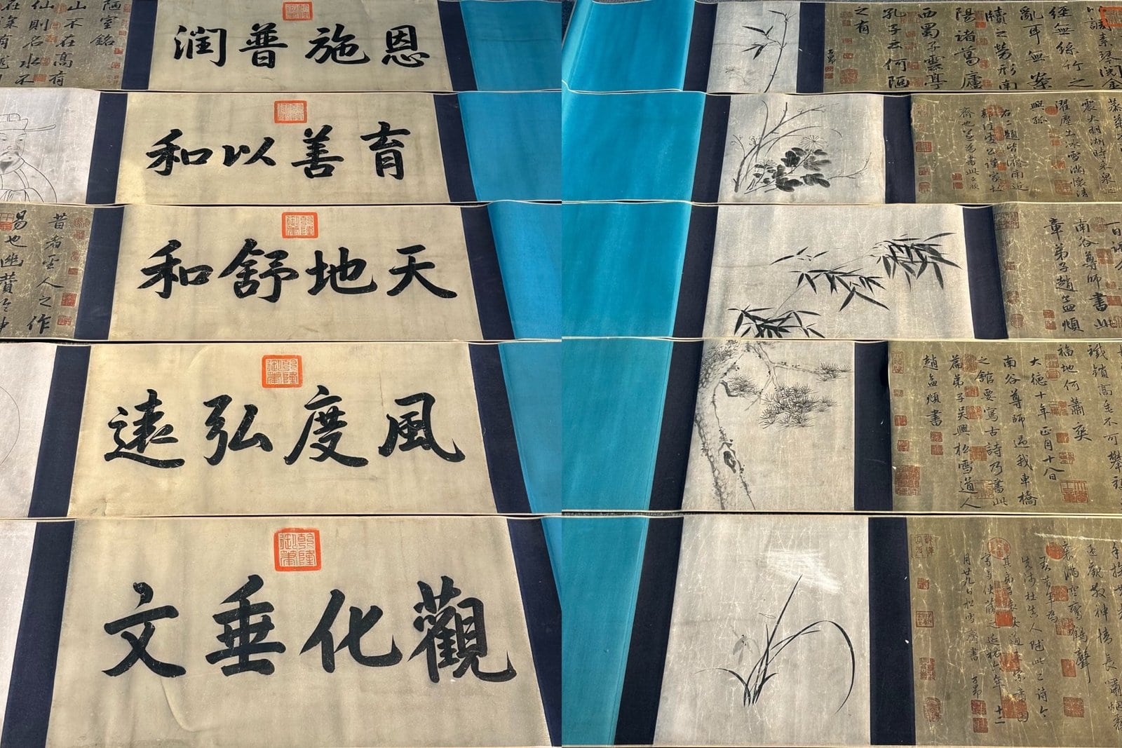 Chinese scroll painting Zhao Mengfu